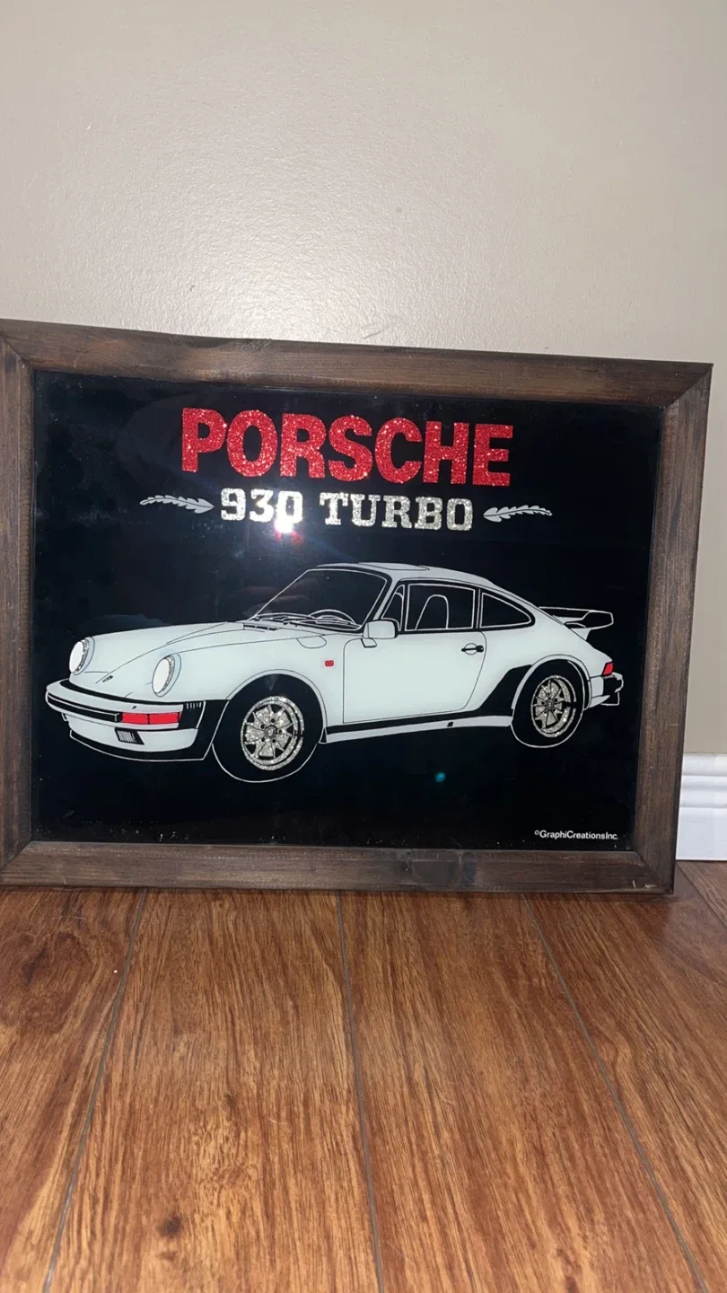 Porsche 930 Turbo Framed Art