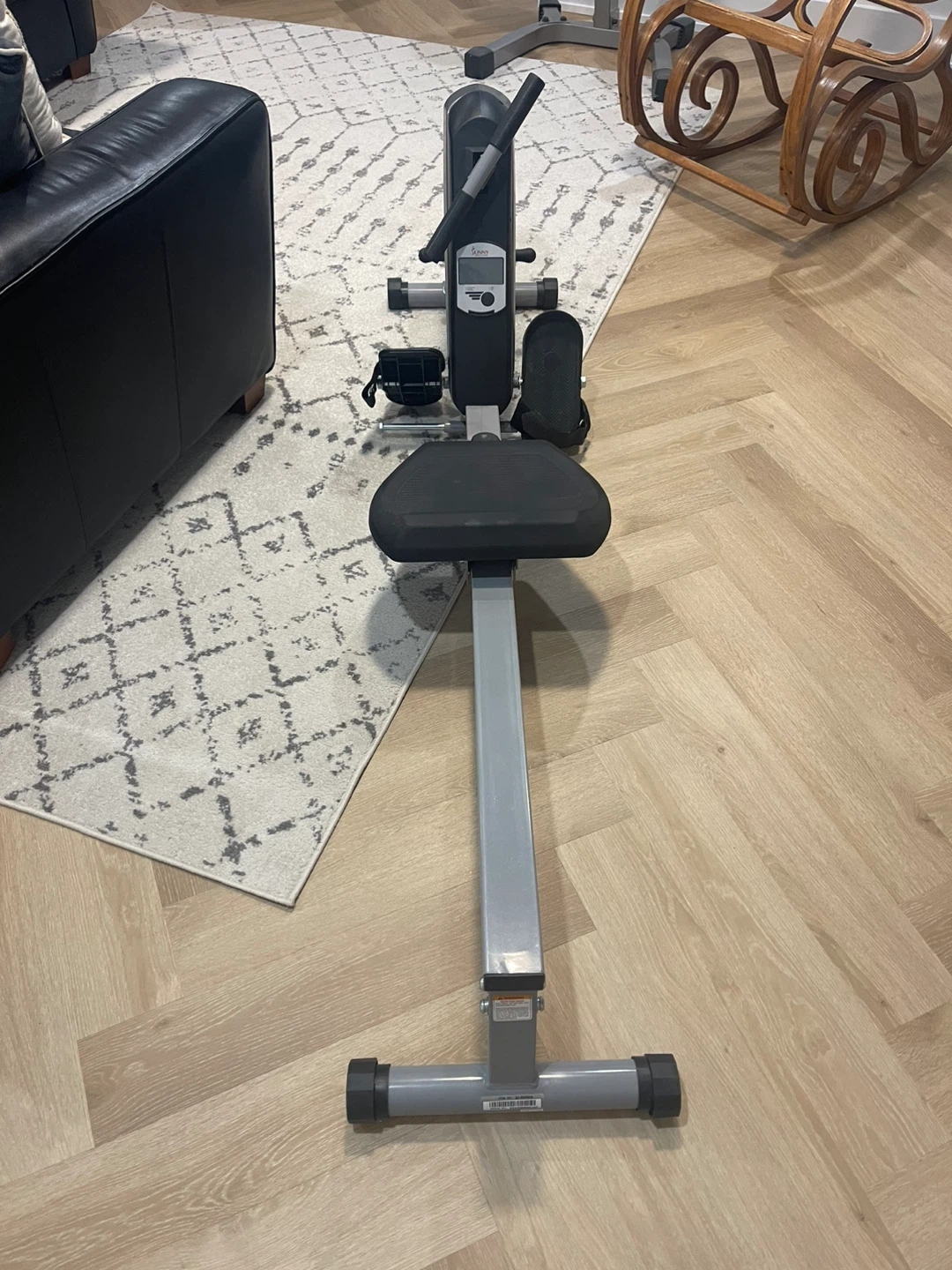 Sunny Health & Fitness Rowing Machine - photo 4