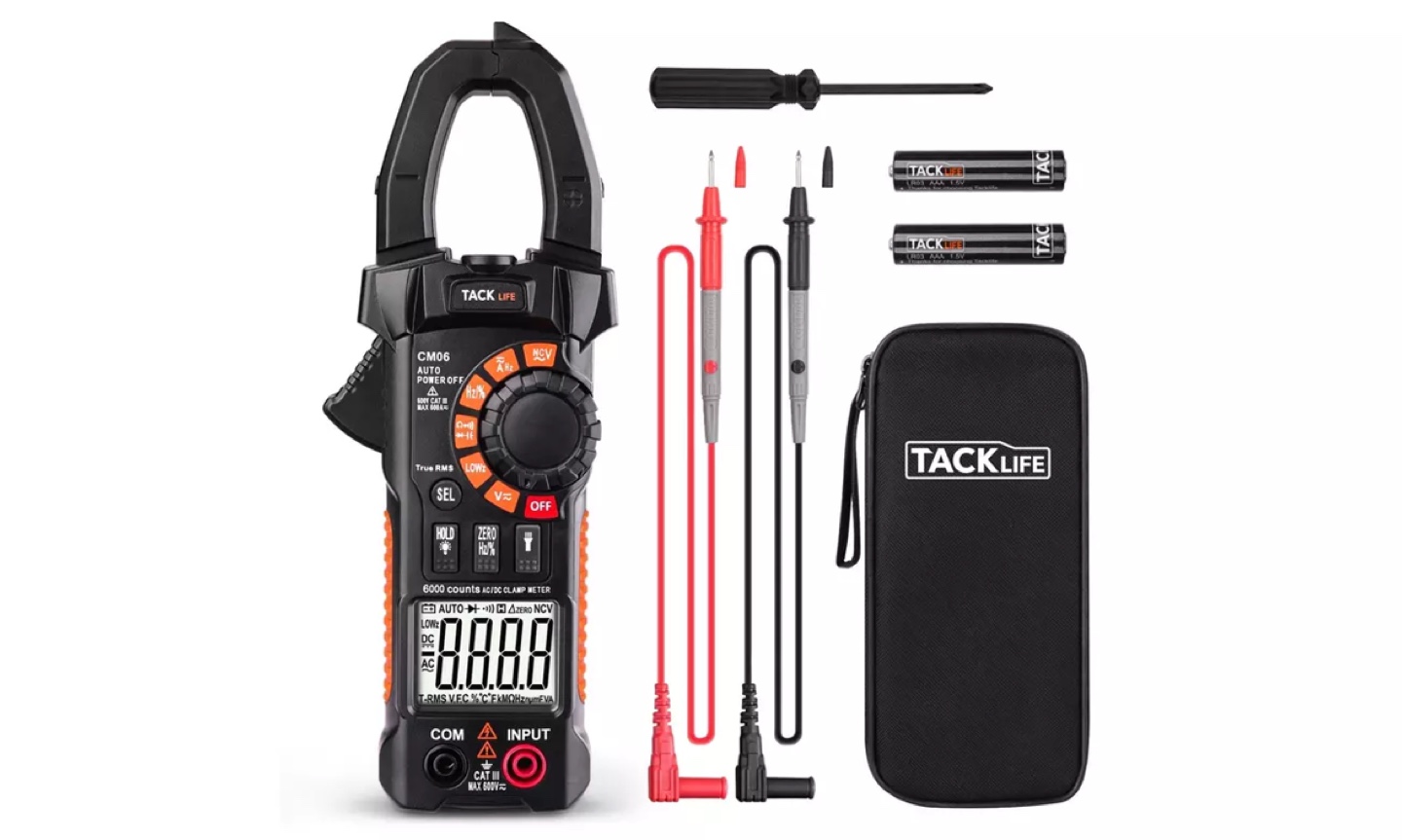 Tacklife CM06 Clamp Meter