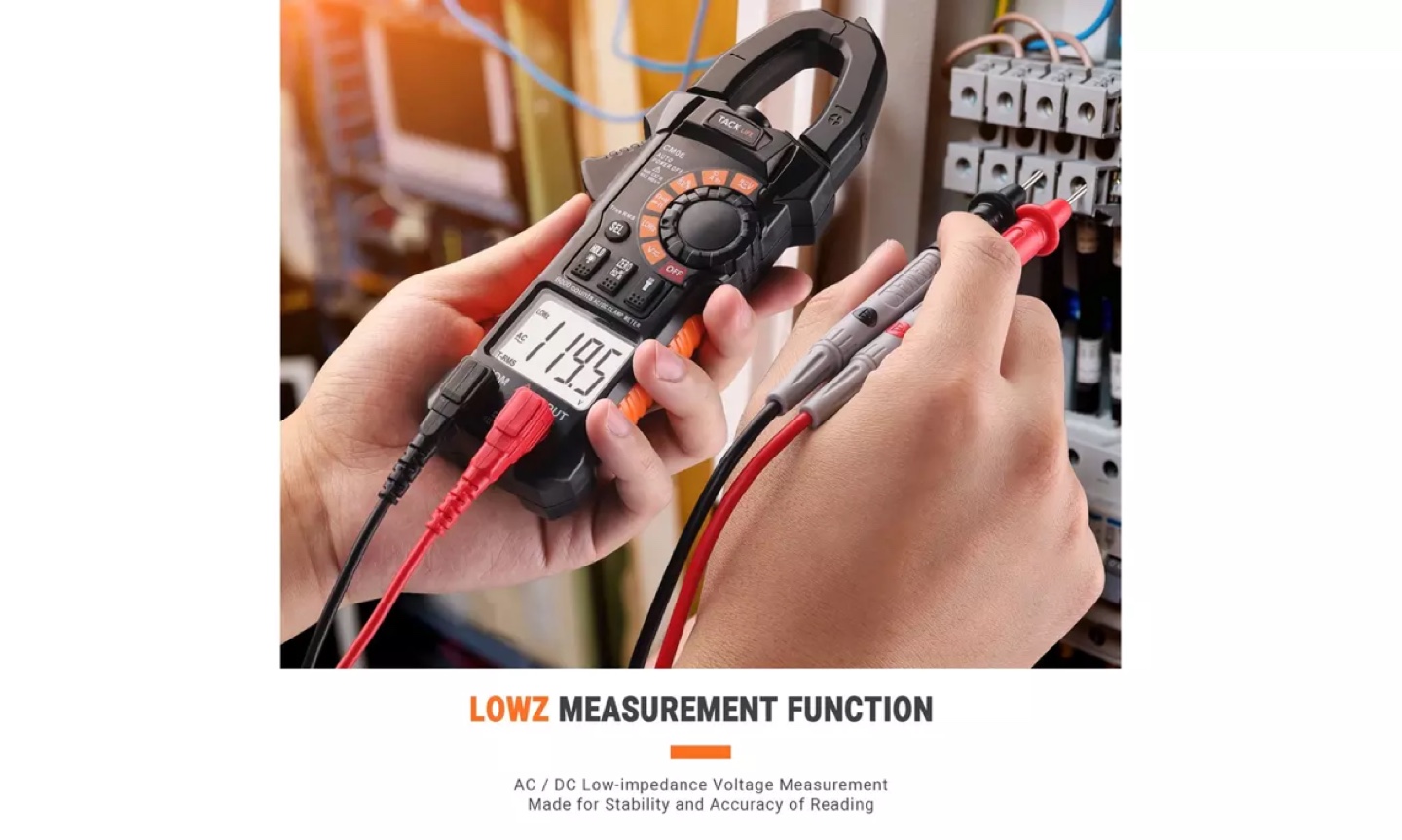 Tacklife CM06 Clamp Meter - photo 3