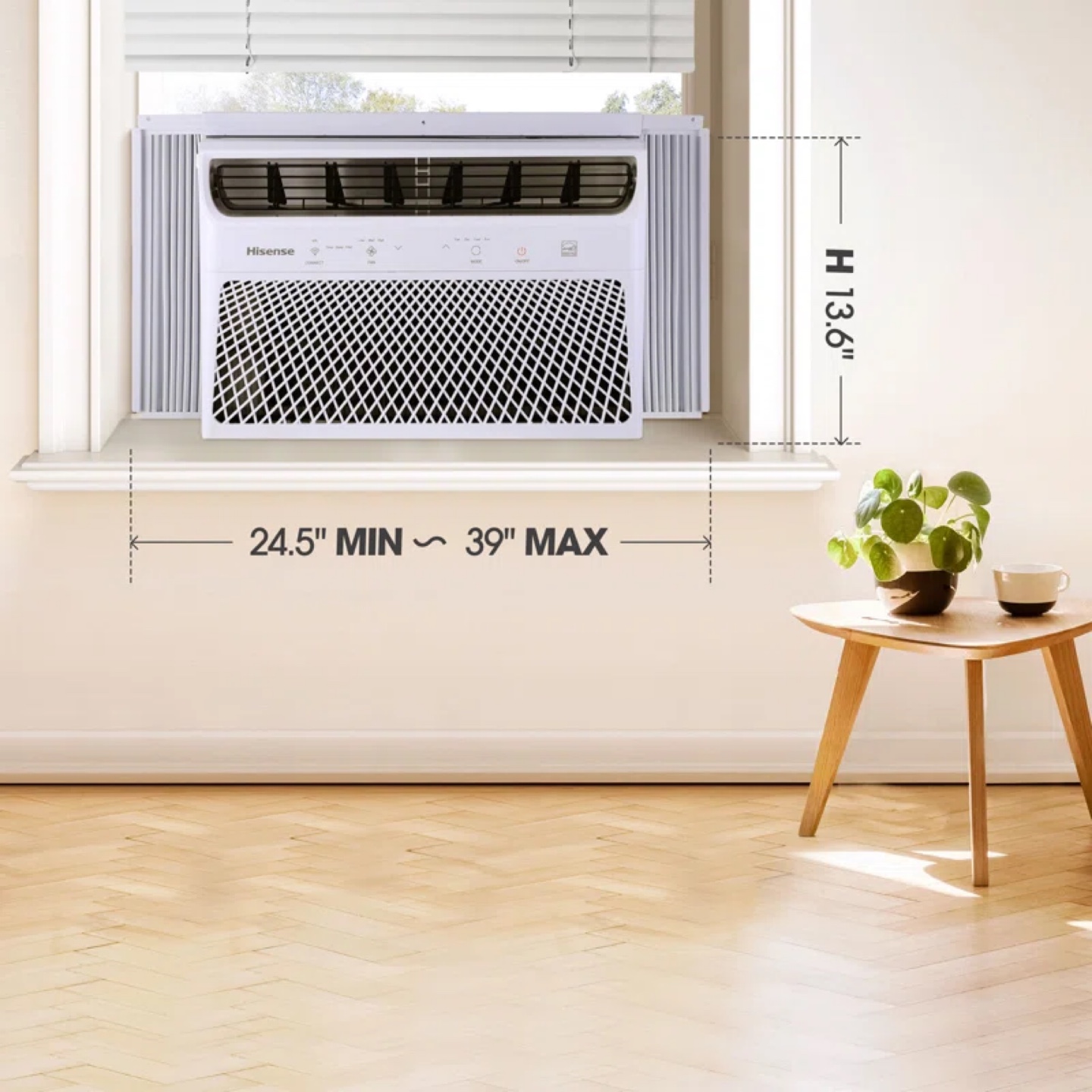Hisense Window Air Conditioner - White - photo 4
