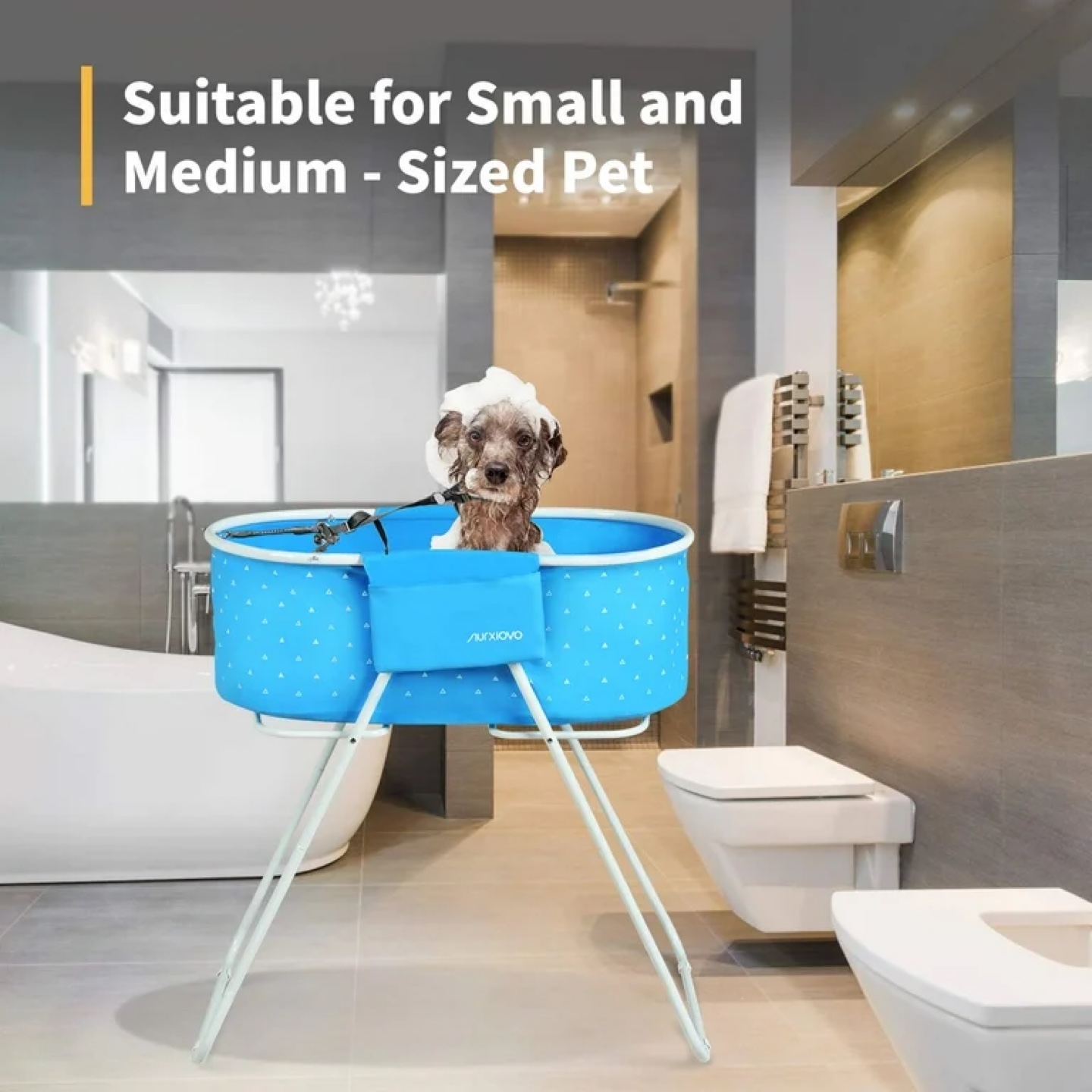Nurxiovo Pet Bath Tub with Stand - photo 5