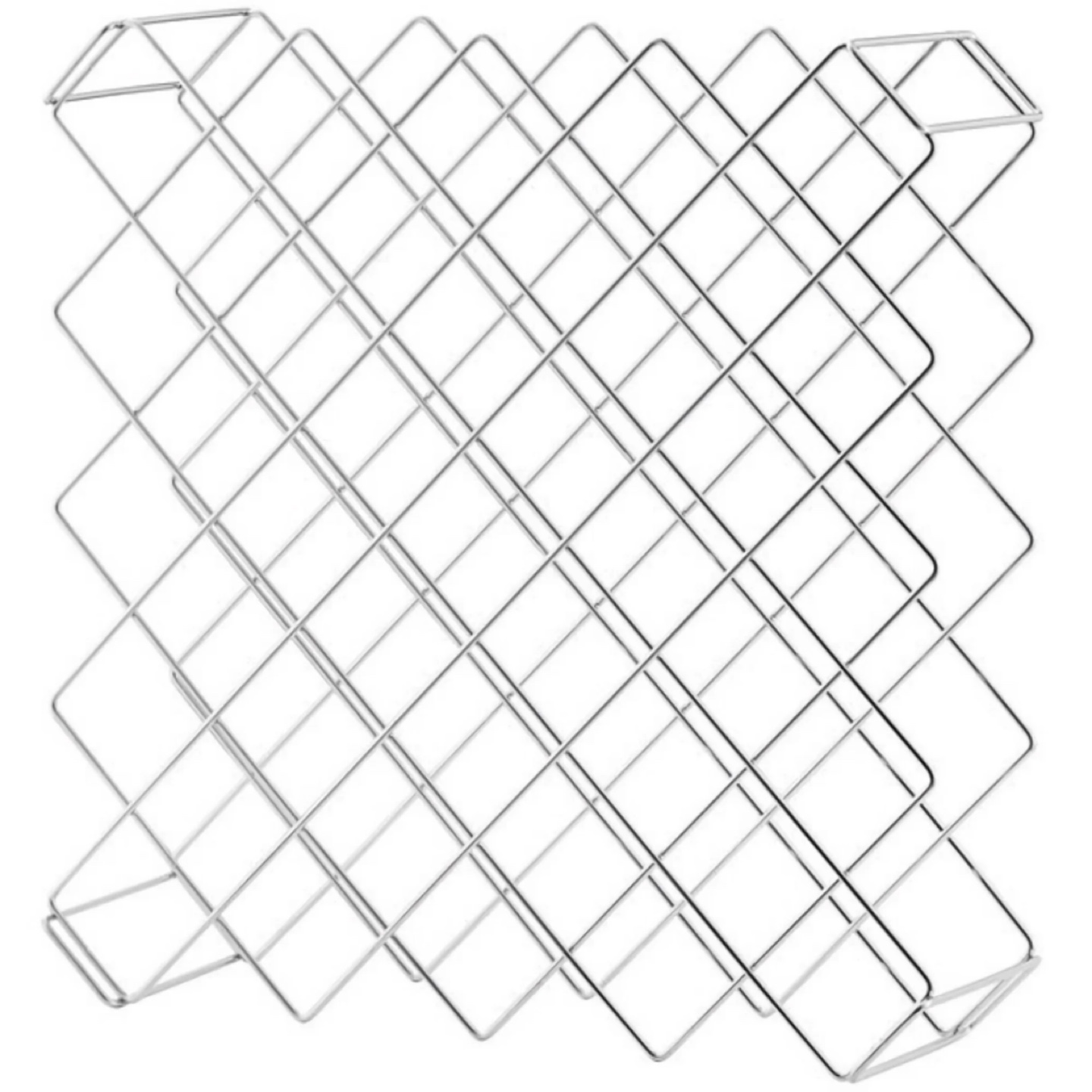 Chrome Wine Rack - photo 2