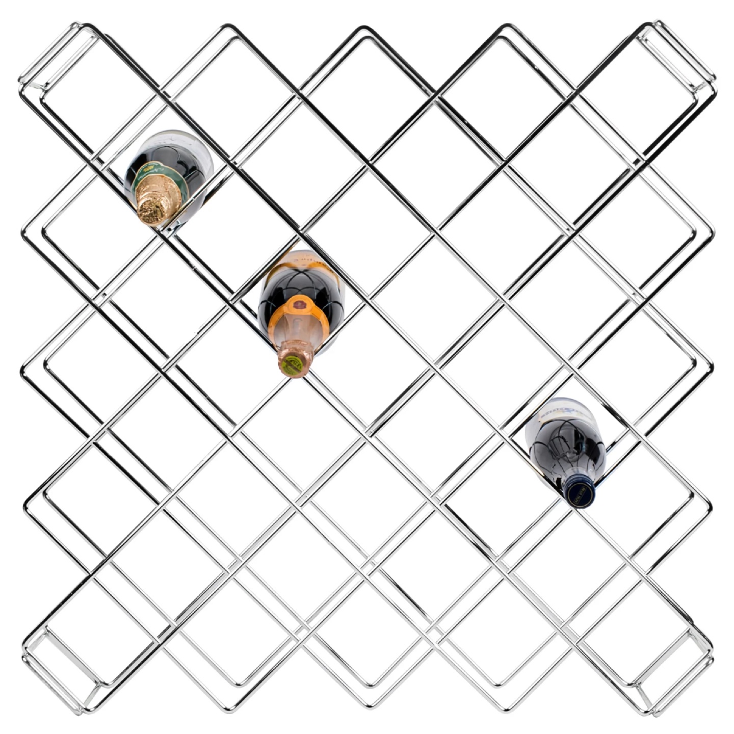 Chrome Wine Rack