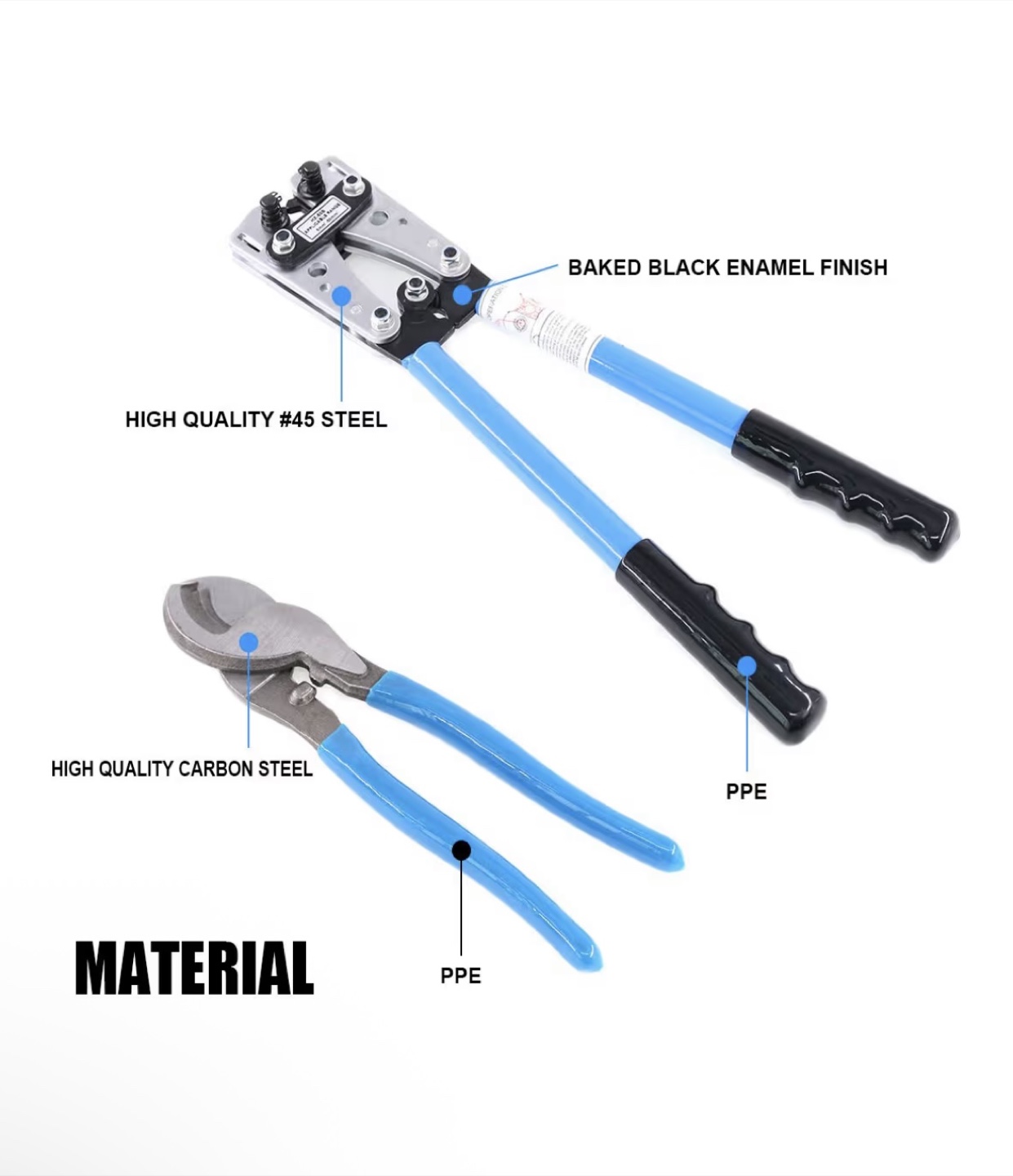 HX-50B Cable Crimper & Wire Cutter Tool - photo 4