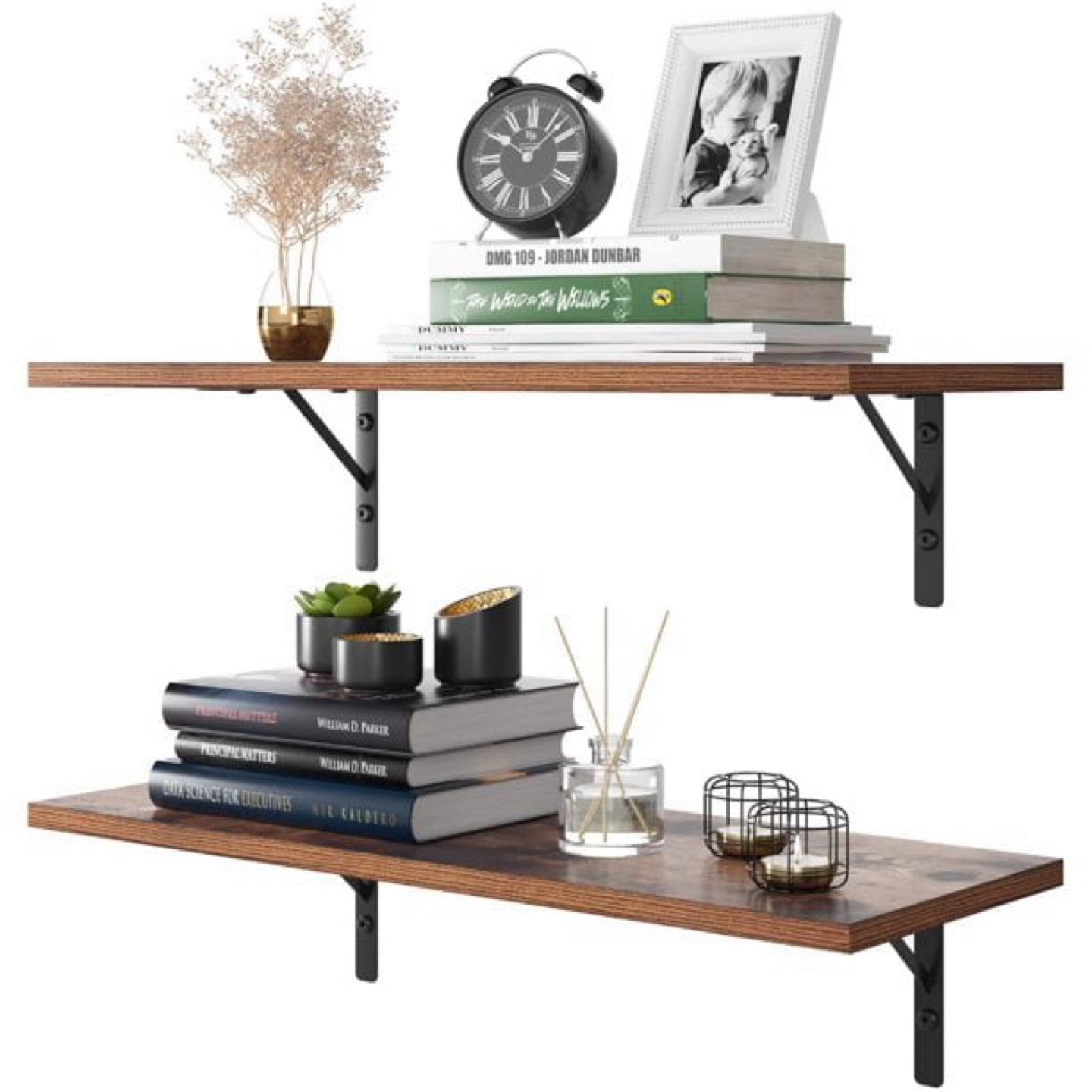 Wall Mounted Floating Shelves