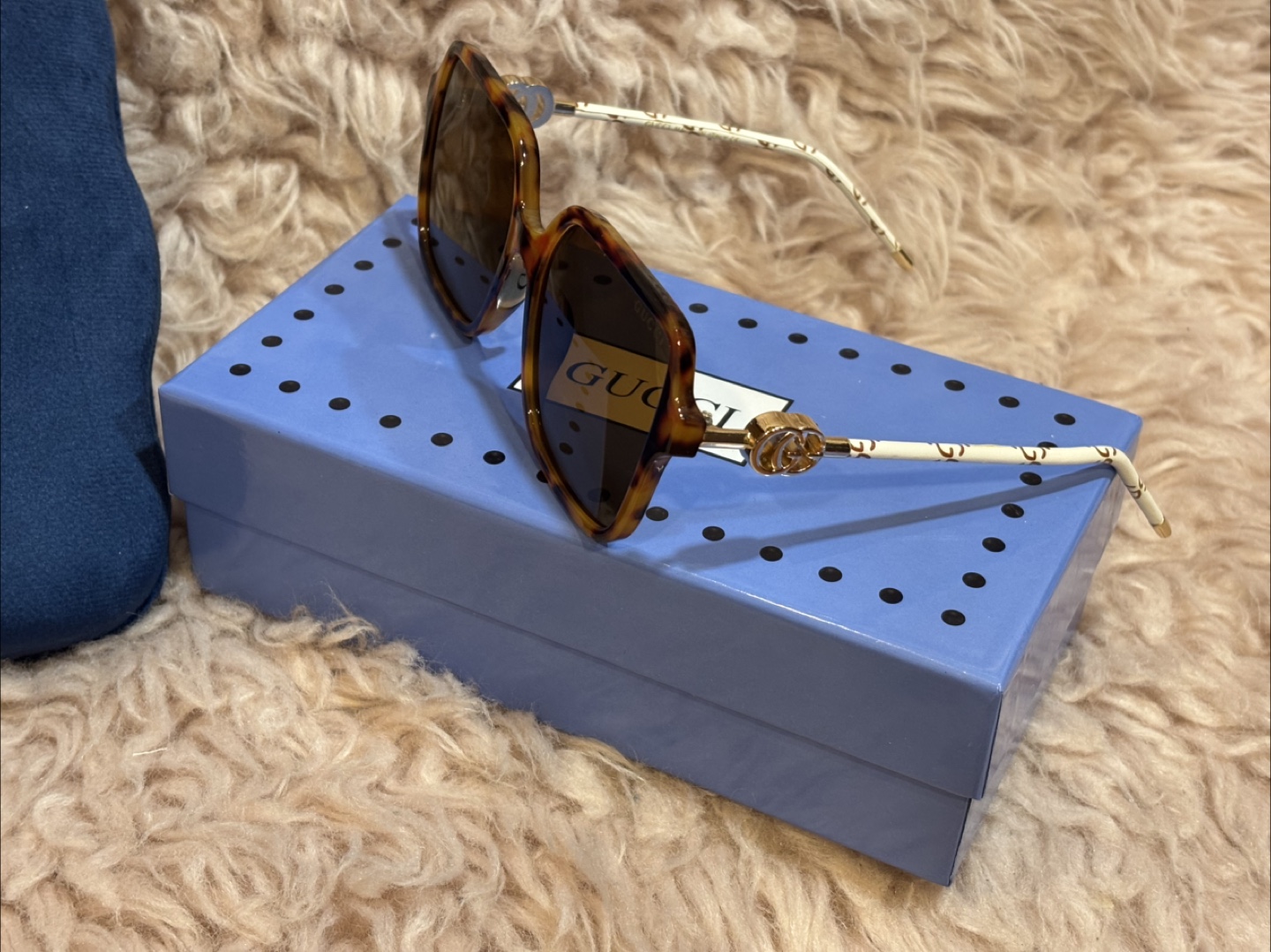 Gucci Sunglasses with Case