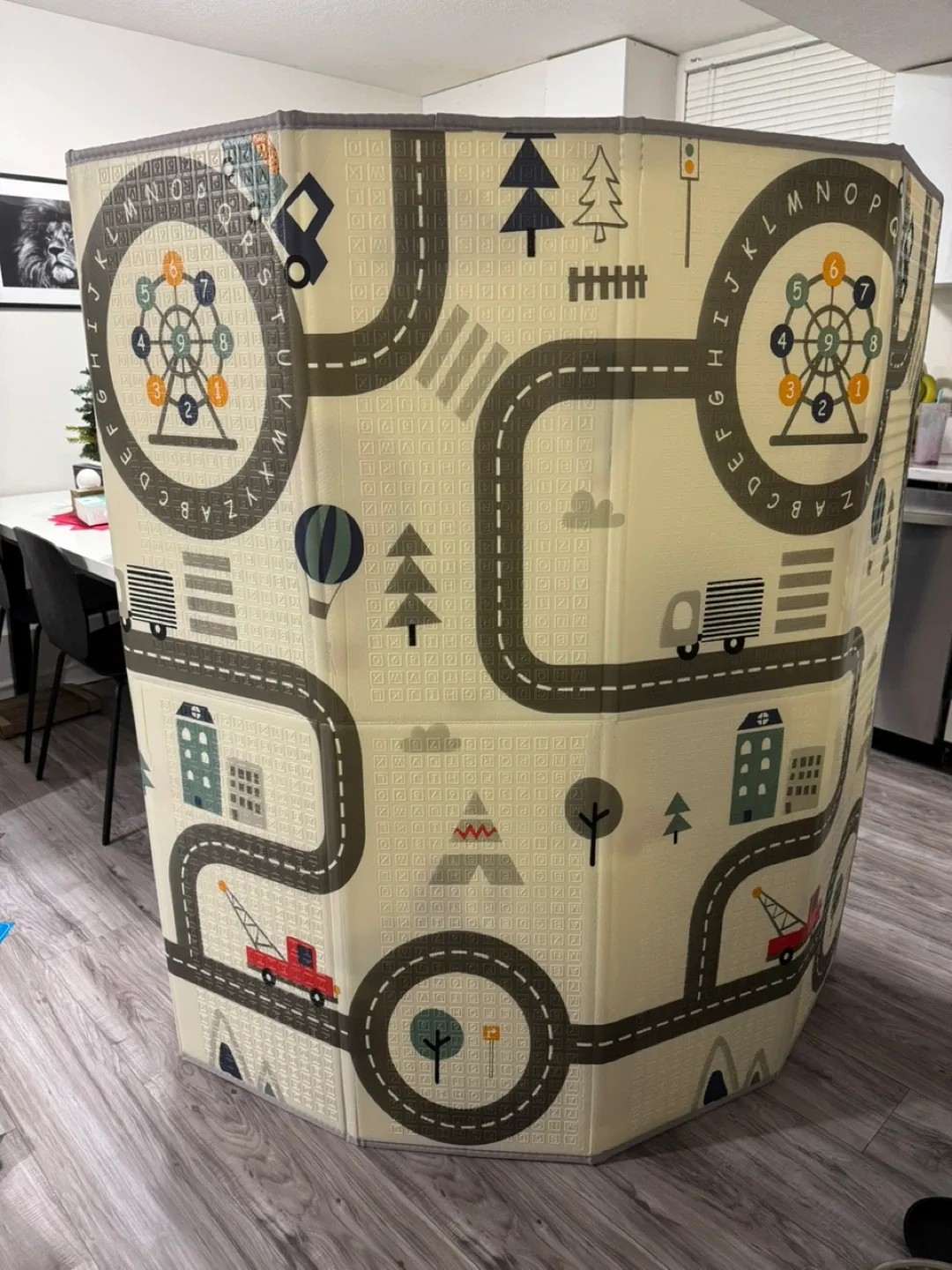 Kids Road Design Play Mat