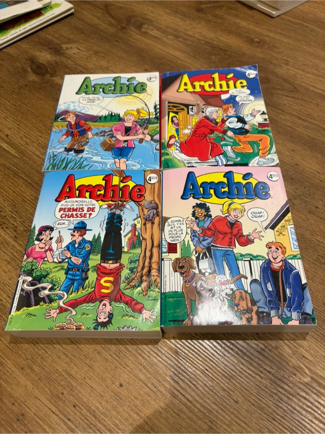 Archie Comics – Lot of 4 (French Editions)