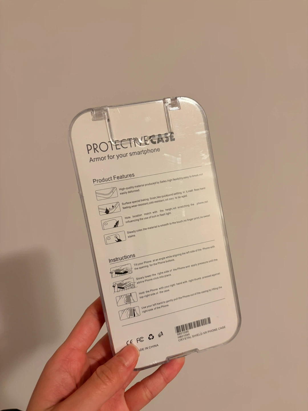 Crystal Shield iPhone Xr Screen Protector - New - photo 3