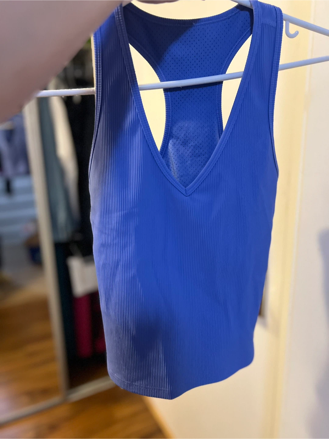 Skechers Go Walk Rib Racerback Tank Top - Blue - photo 3