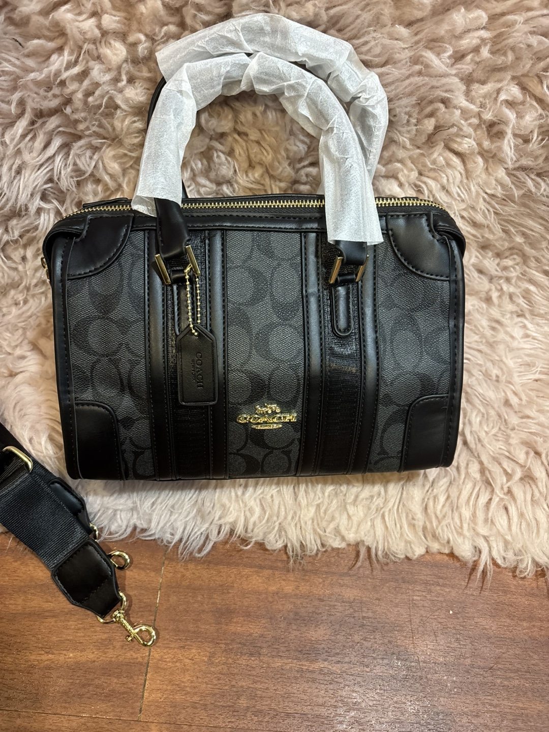 Coach Black Satchel Bag - photo 2