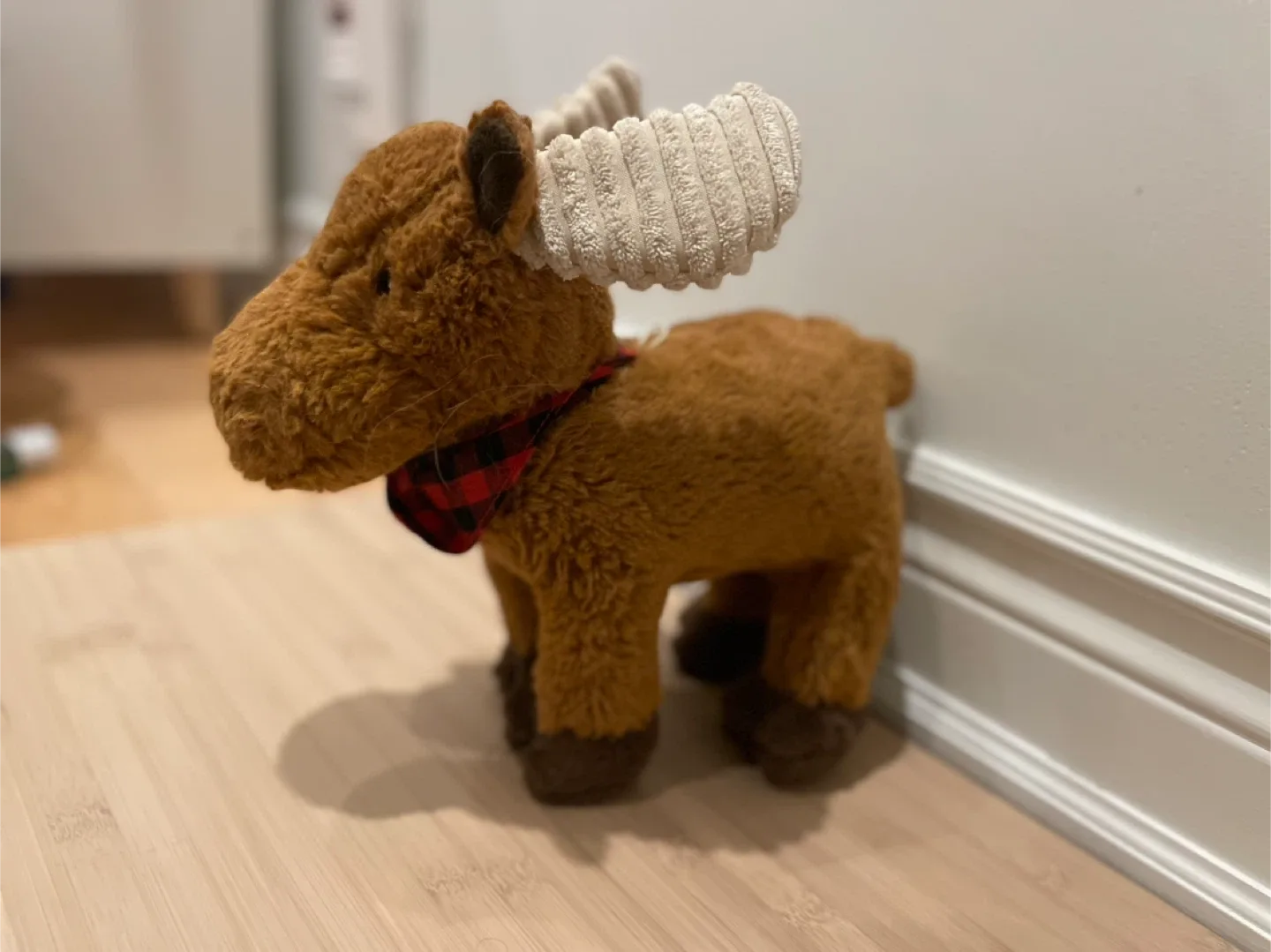 New Moose Dog Toy - Squeaky and crinkle