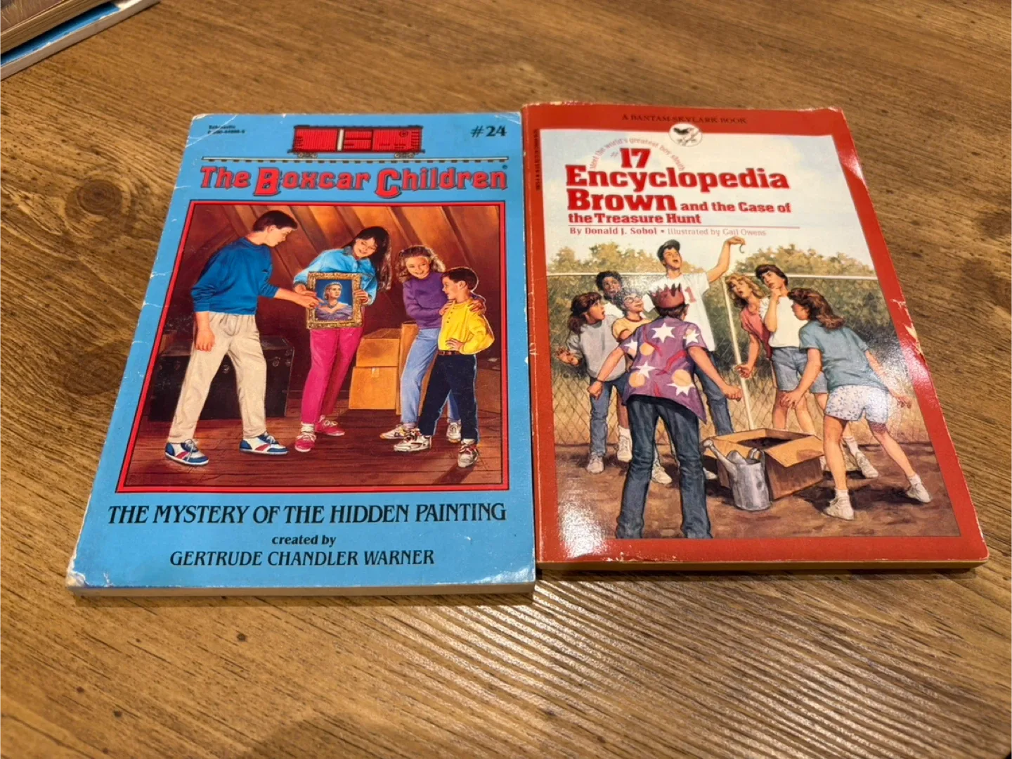 Boxcar Children #24 + Encyclopedia Brown #17