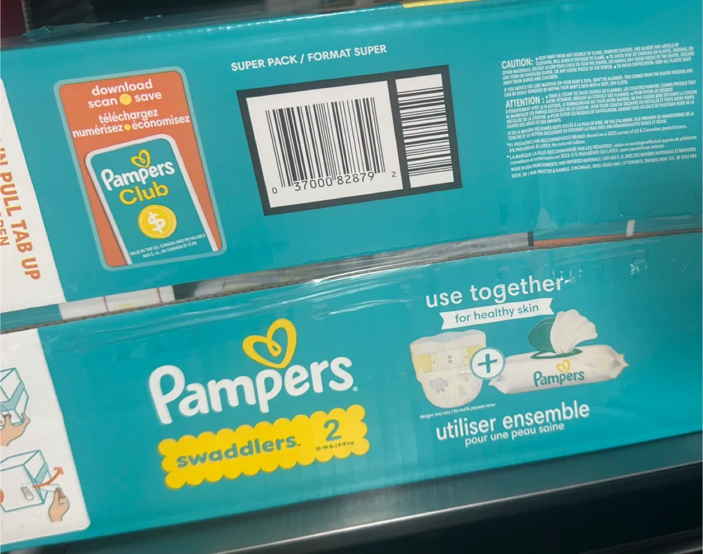 Pampers Swaddlers Size 2 - 84 Diapers image indicator(2)