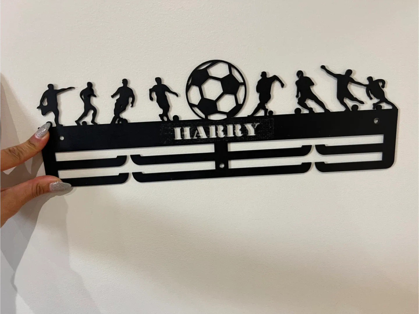 Soccer Medal Holder - 'Harry'