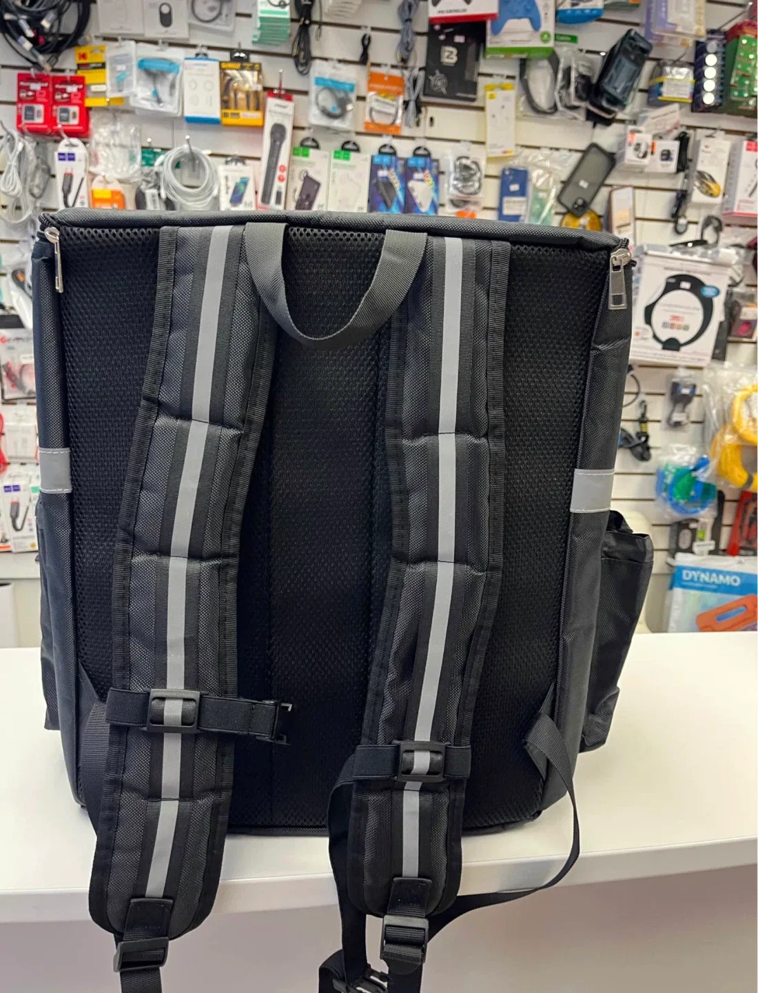 Insulated Food Delivery Backpack - Black