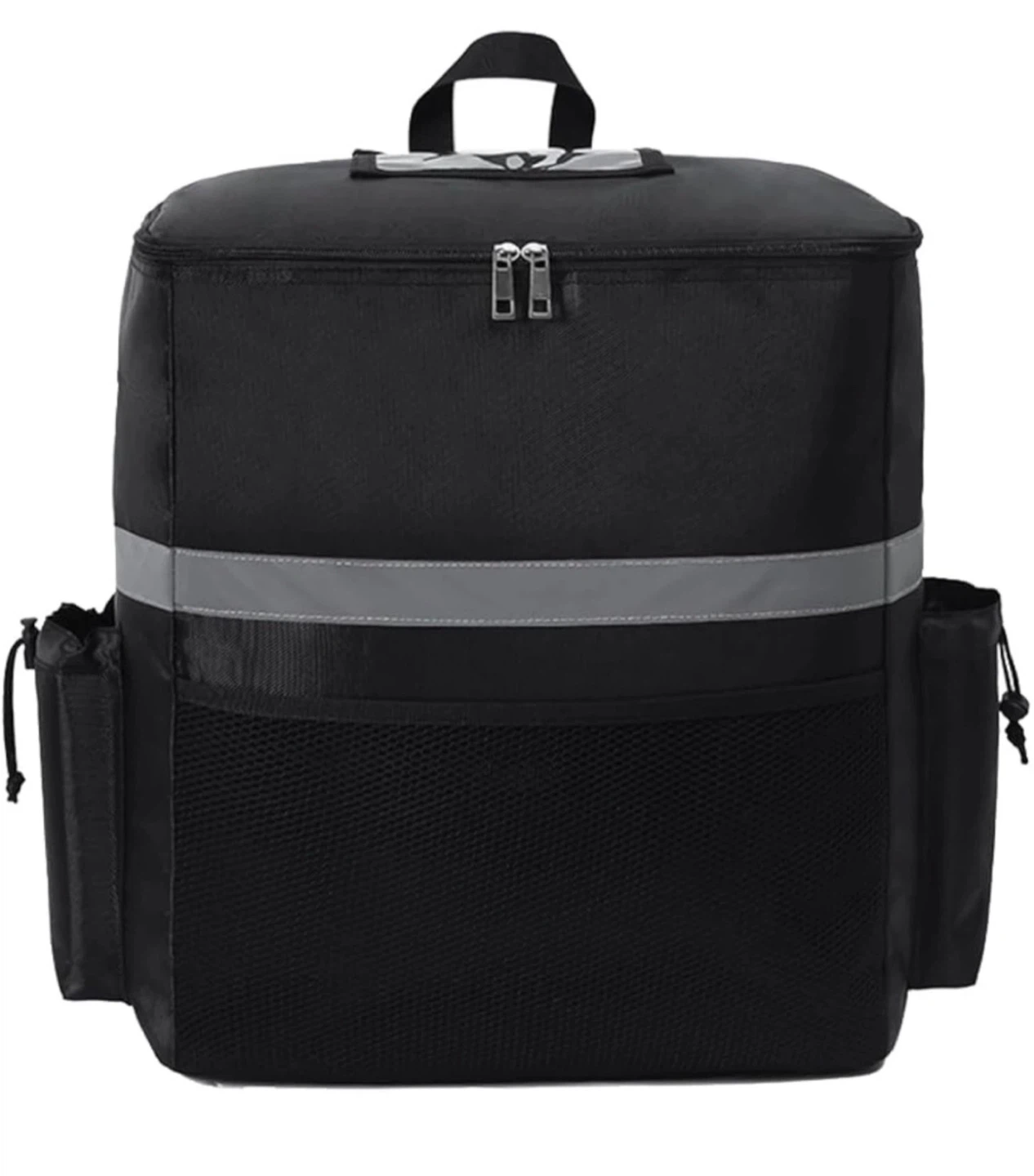 Insulated Food Delivery Backpack - Black - photo 5
