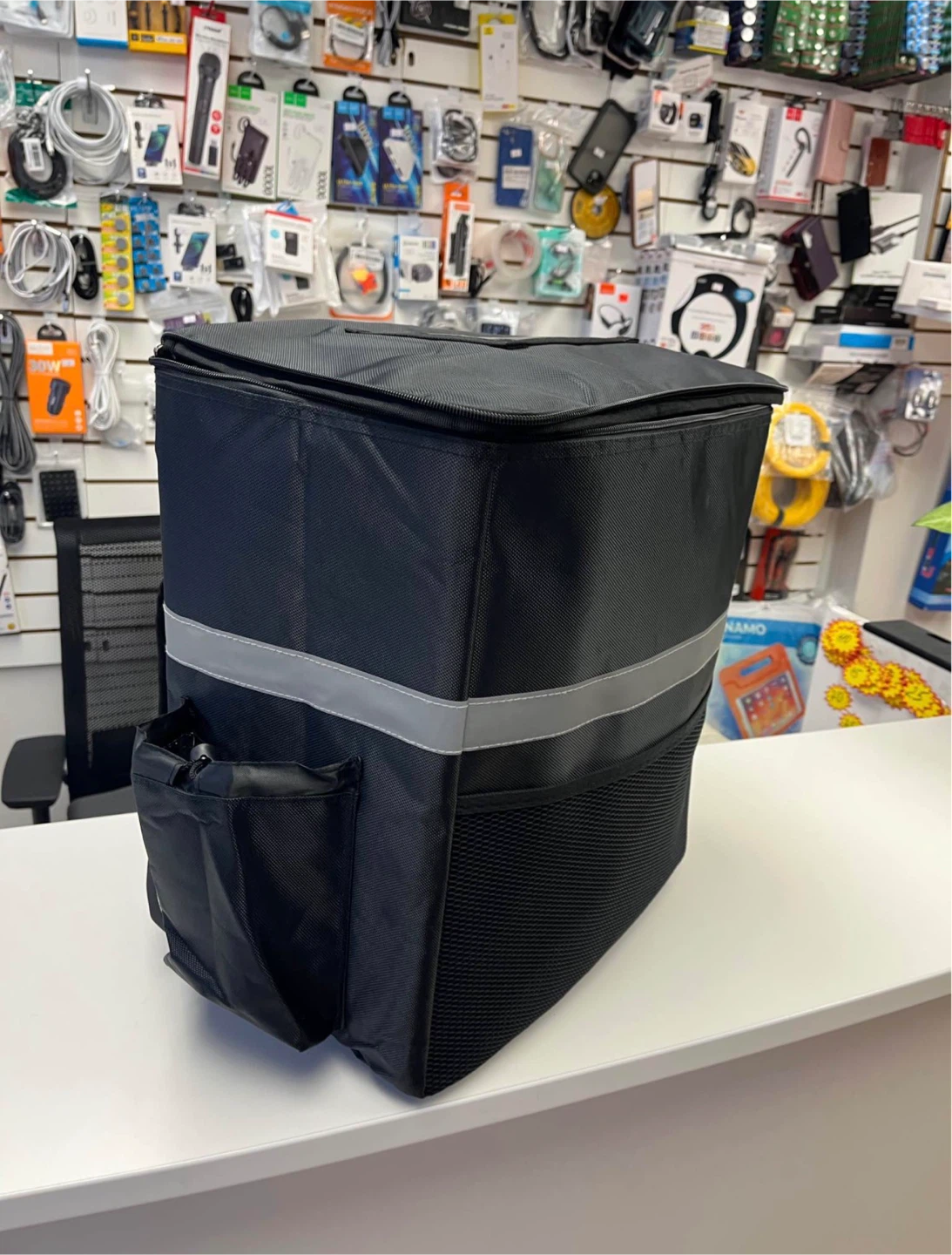 Insulated Food Delivery Backpack - Black - photo 3