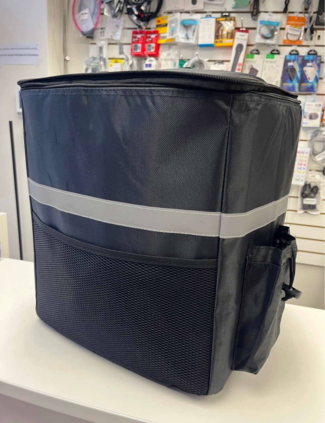 Insulated Food Delivery Backpack - Black - photo 2