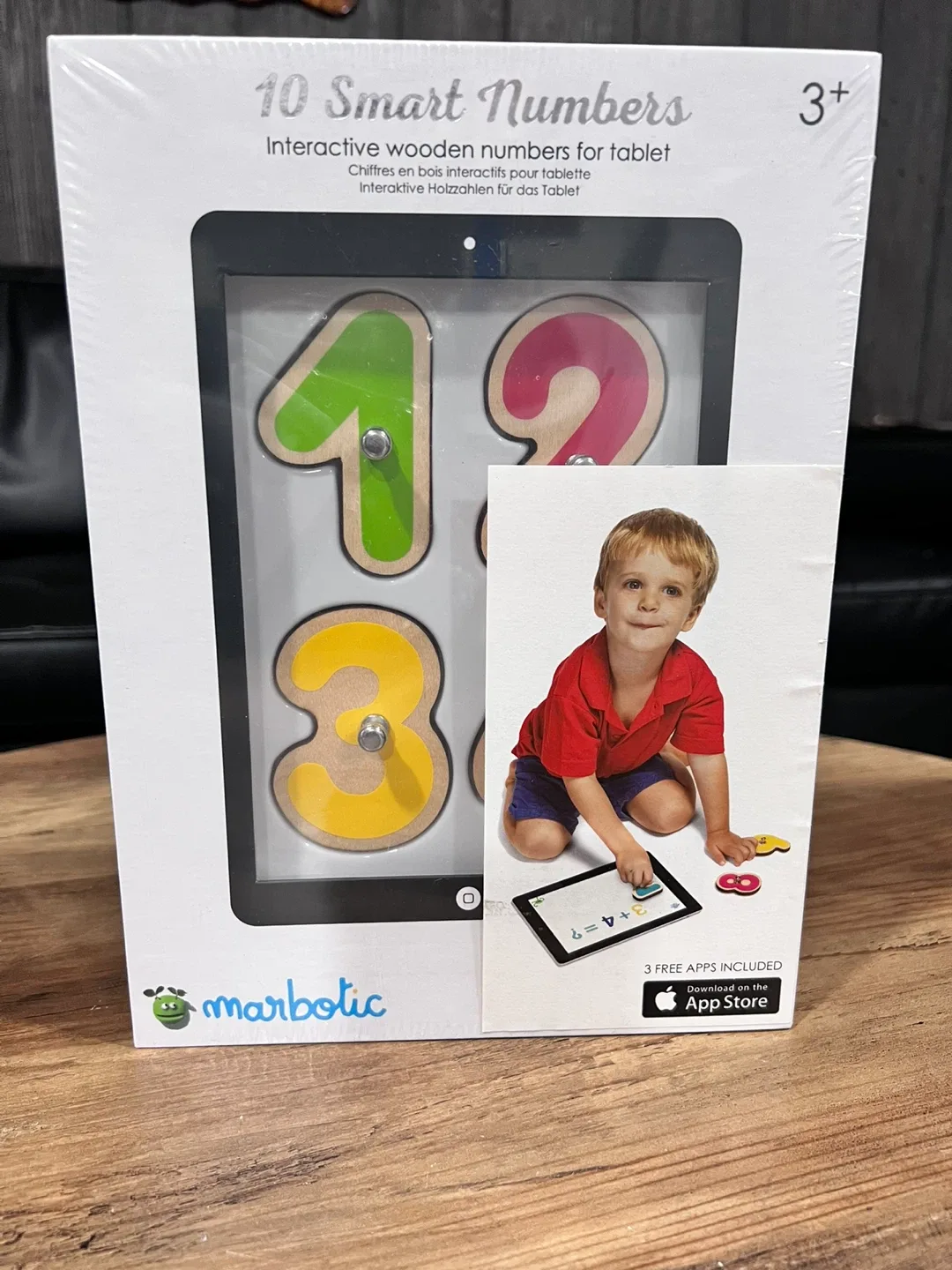 Smart Numbers Interactive Wooden Numbers for Tablet