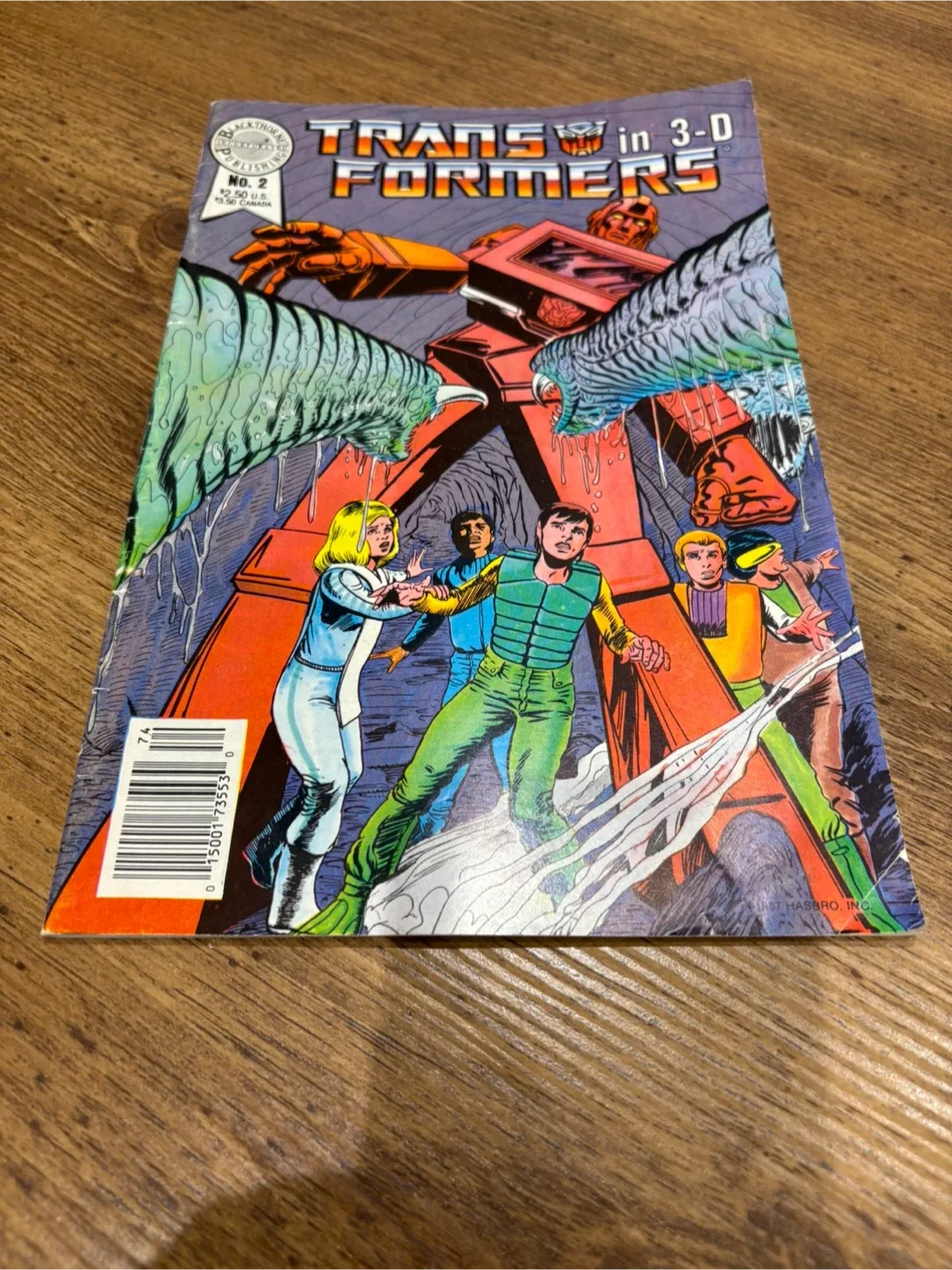 Transformers in 3-D Comic – Issue No. 2 (1987)