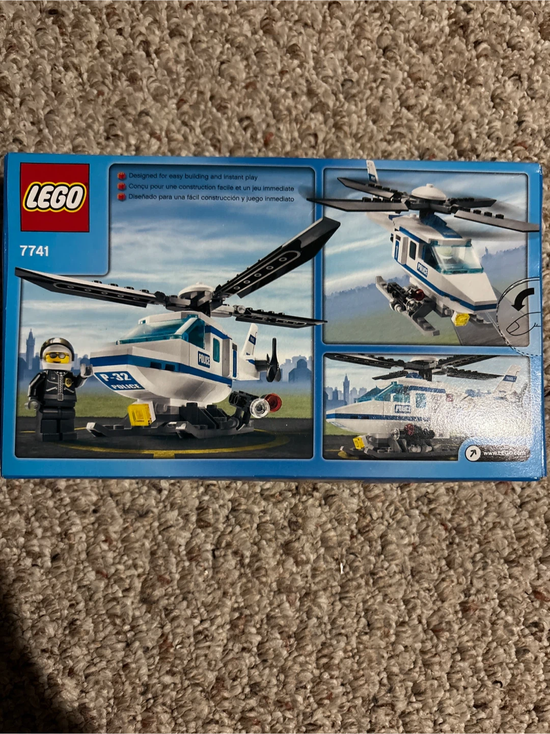 LEGO City 7741 Police Helicopter Set - Ages 5-12 - photo 2