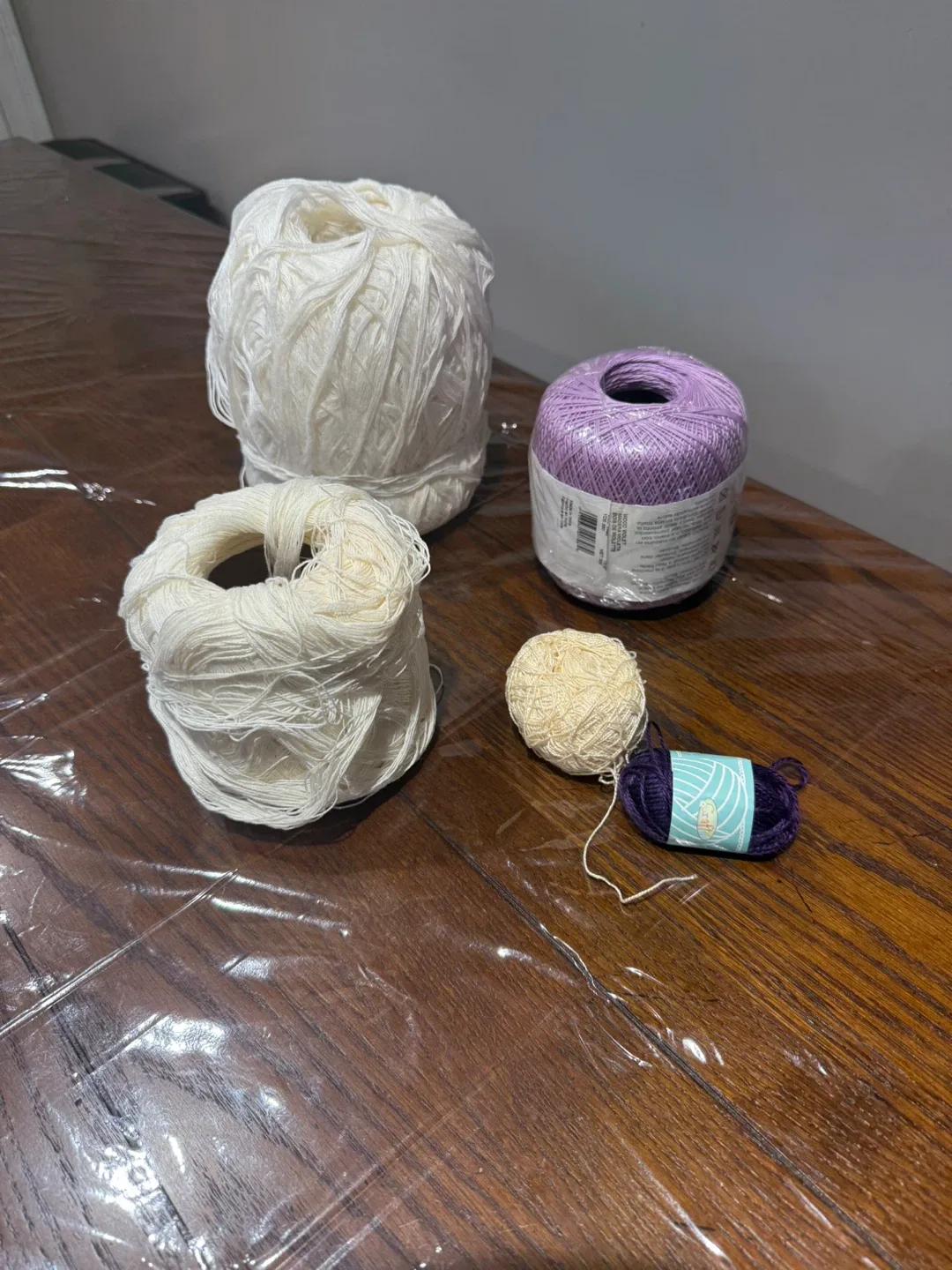 Yarn Bundle - Crochet Thread & Mini Yarn