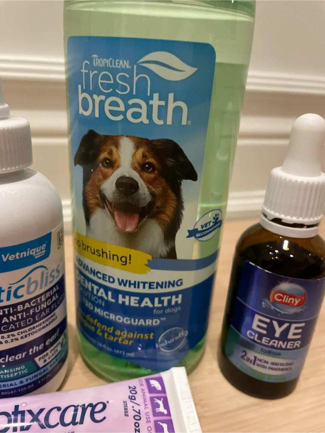 Dog & Cat Care Bundle: Fresh Breath, Oticbliss, Optixcare image indicator(4)