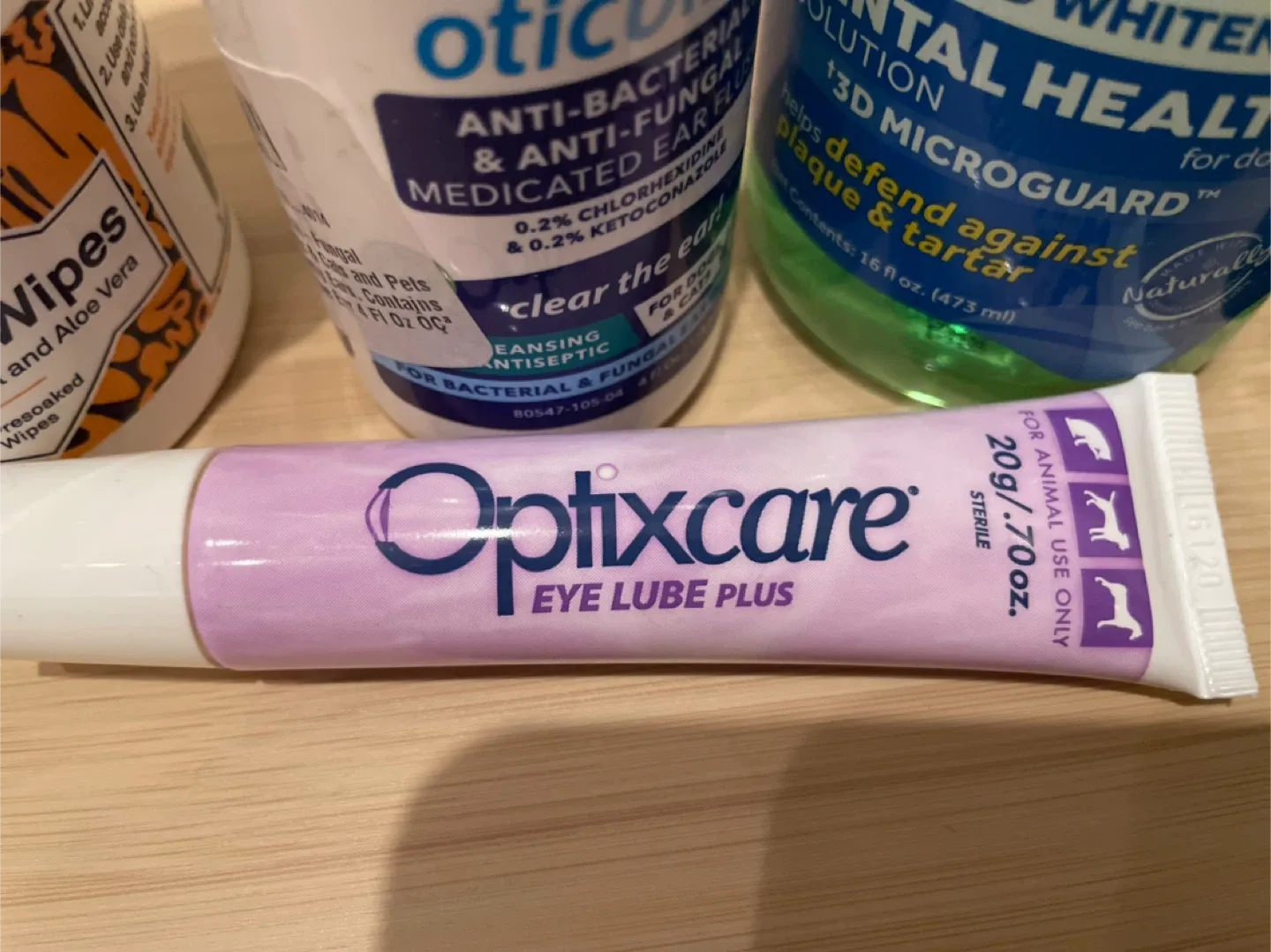 Dog & Cat Care Bundle: Fresh Breath, Oticbliss, Optixcare image indicator(8)