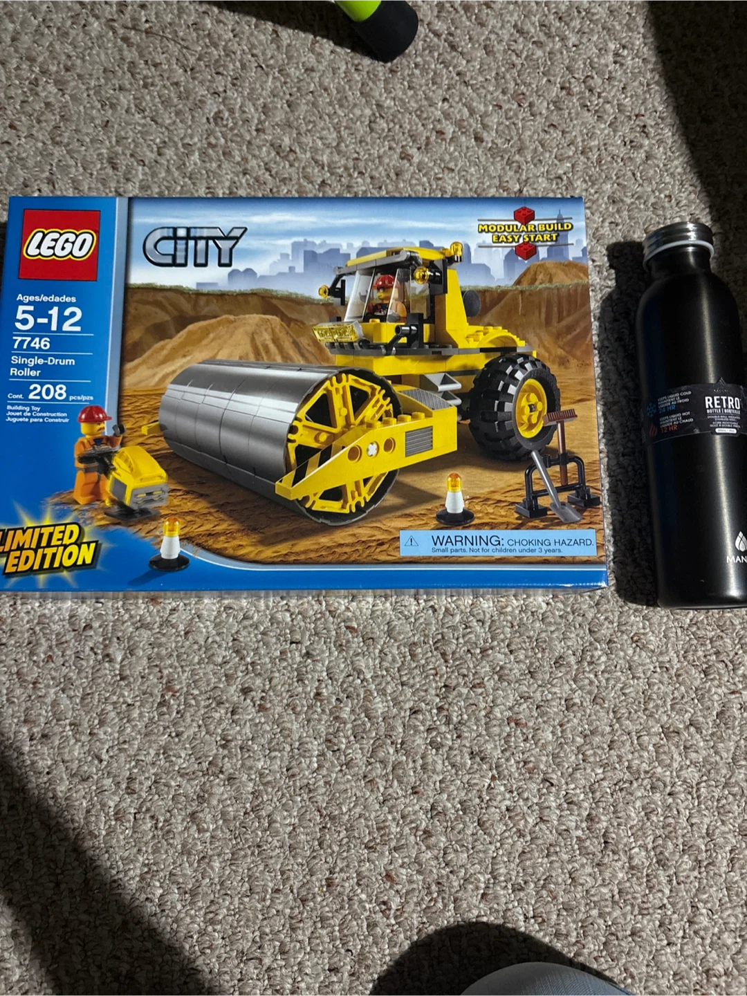 LEGO City Single-Drum Roller 7746 Set