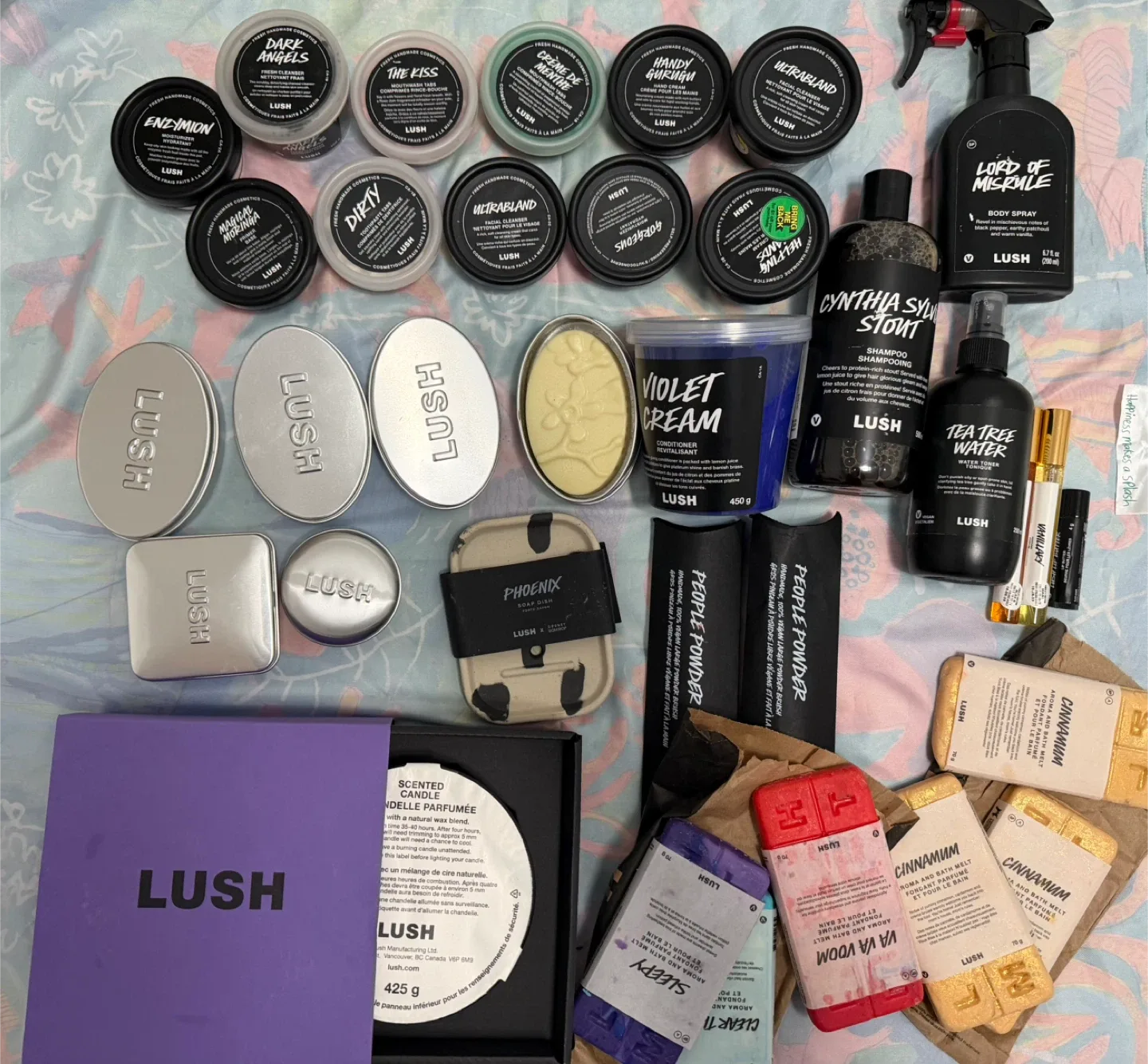 60% OFF lush products.