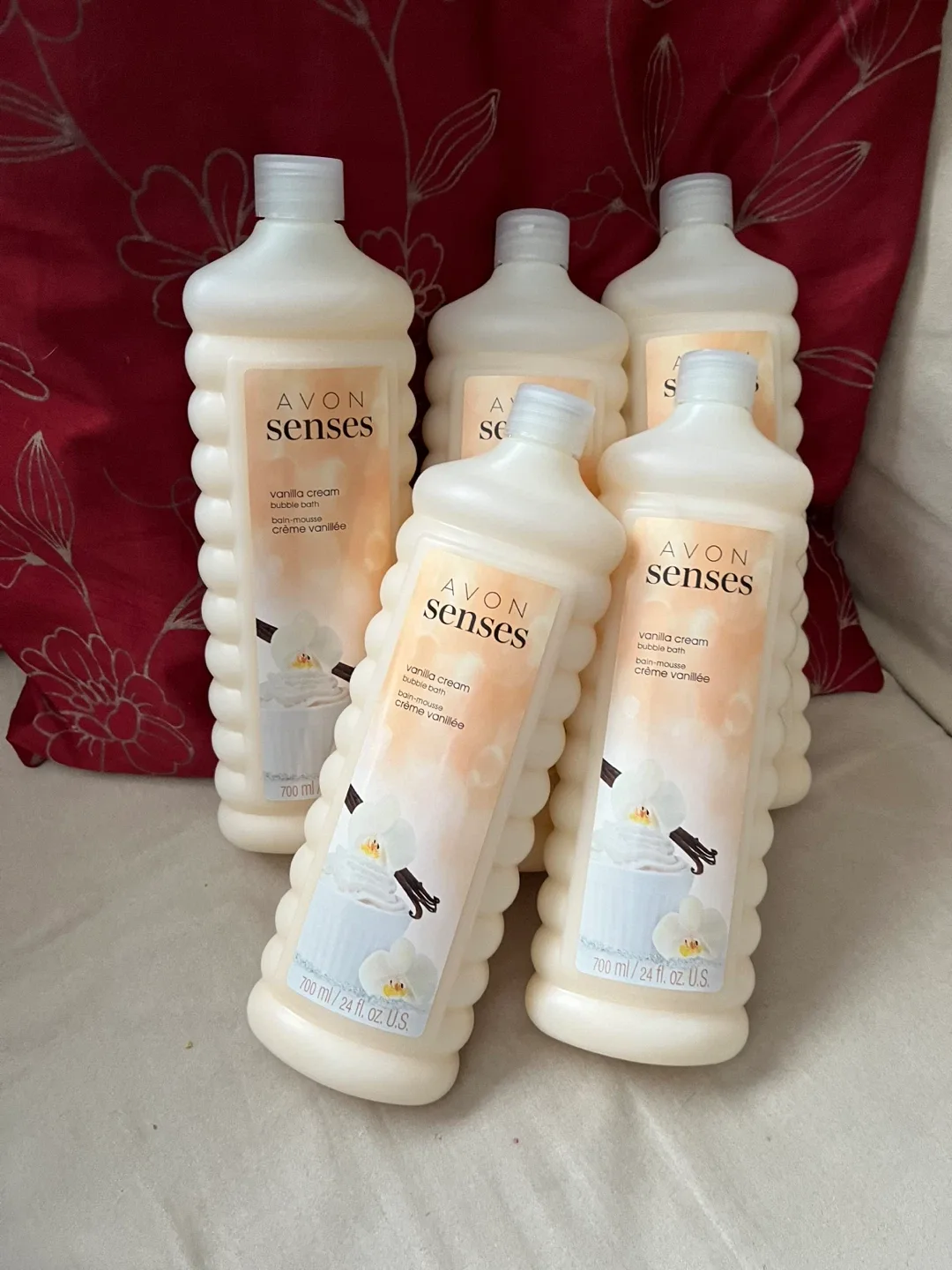 Avon Vanilla Cream scented Bubble Bath