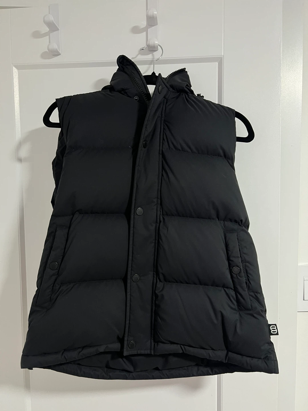 The Superpuff Puffer Vest - Black - Size S - photo 3