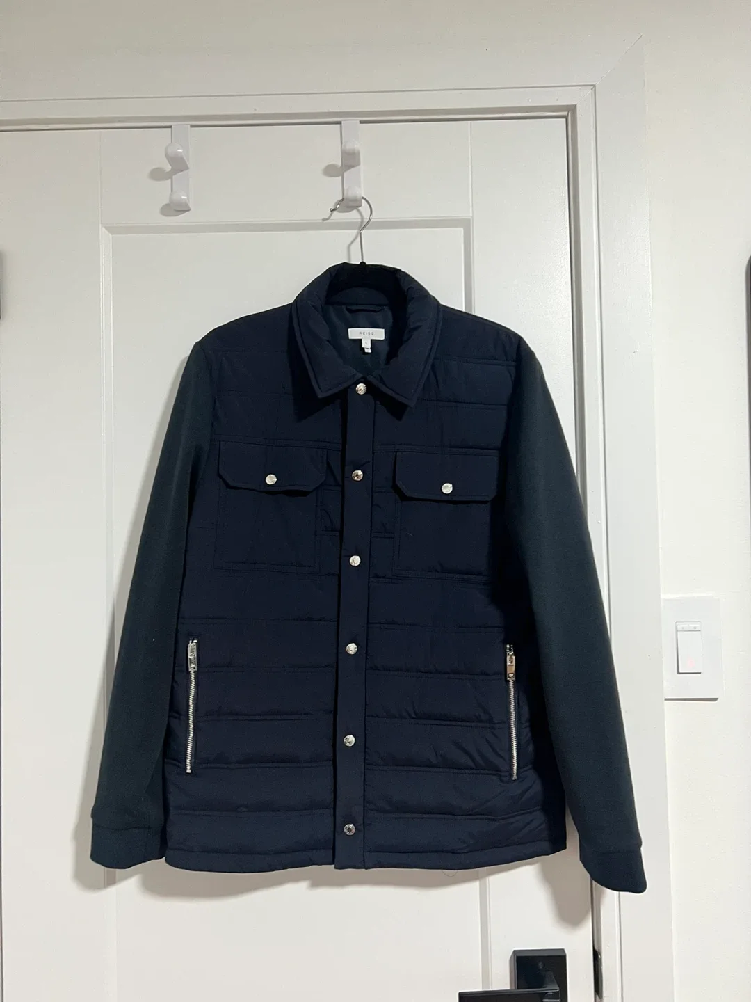 Reiss Navy Blue Jacket - Size L