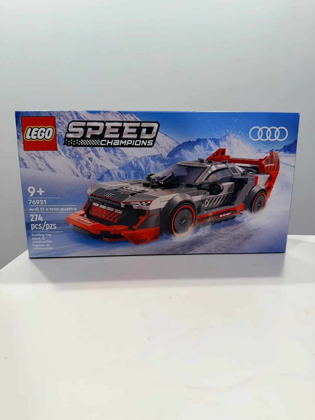 New LEGO Speed Champions Audi S1 e-tron quattro 274 pieces
