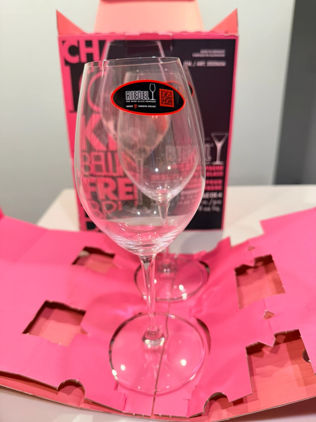 Riedel Champagne Crystal Glasses - Set of 2 - photo 4