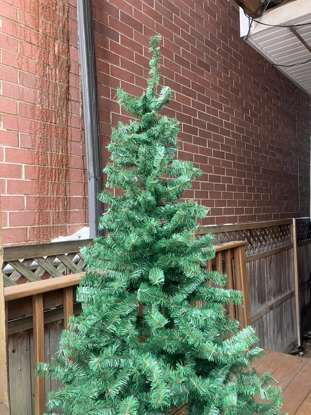 Vintage 6 Foot Aspen Fir Christmas Tree With Box - photo 3