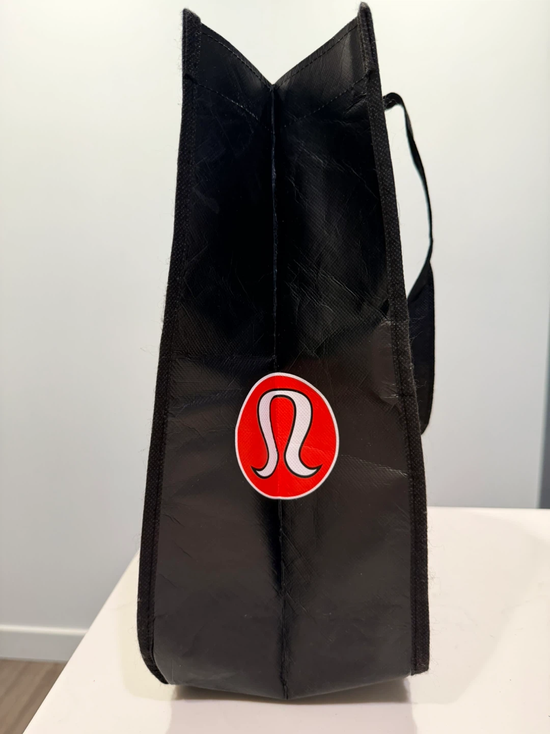 Lululemon Black/White Reusable Tote Bag - photo 5