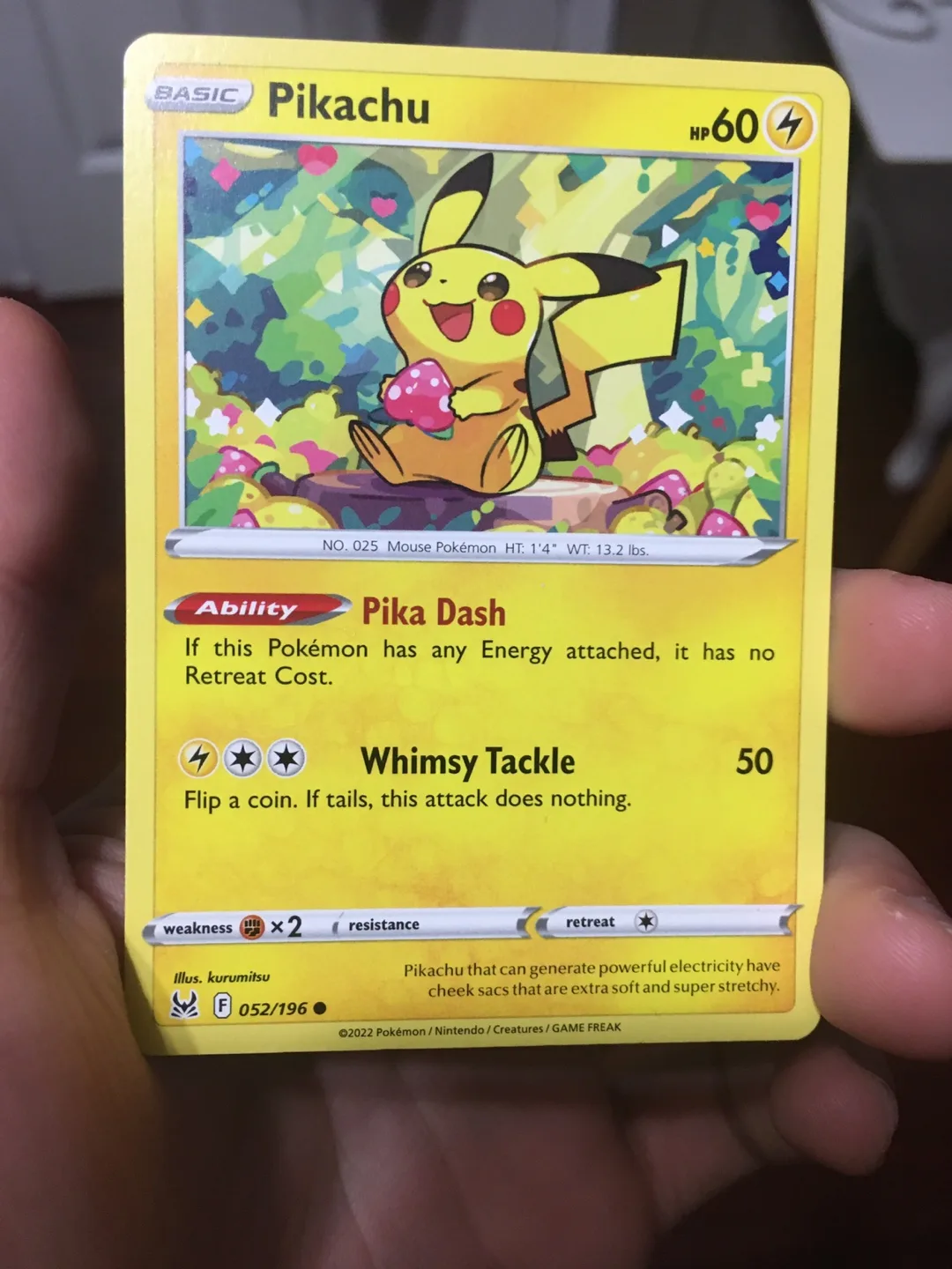 Pikachu Pokémon Card