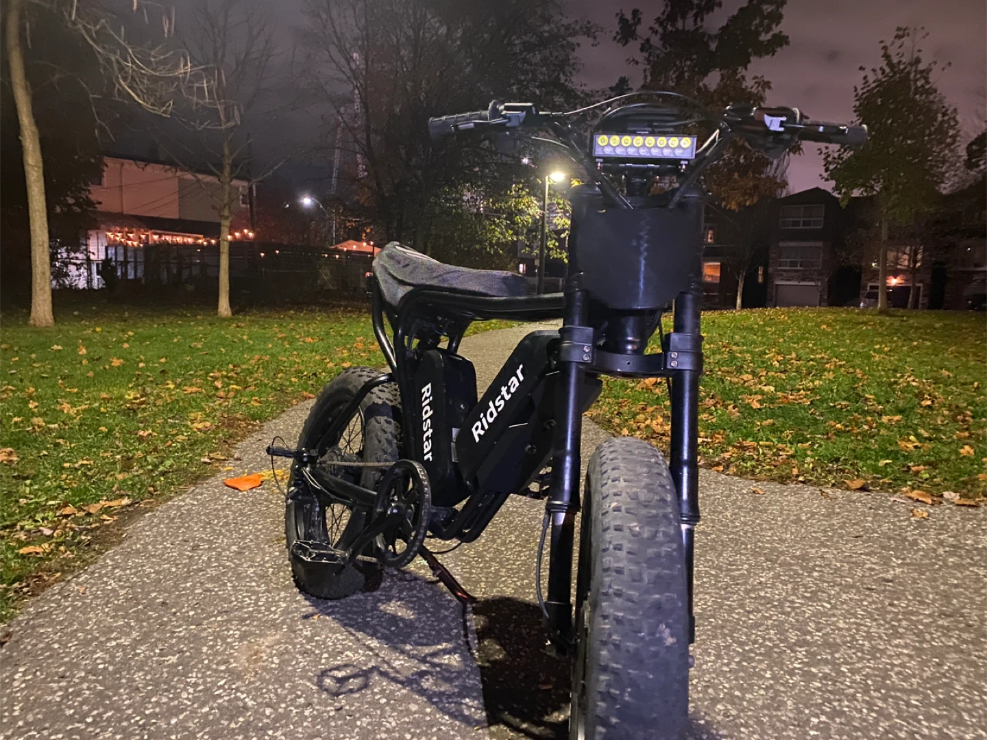 Modded ridstar q20 pro ebike