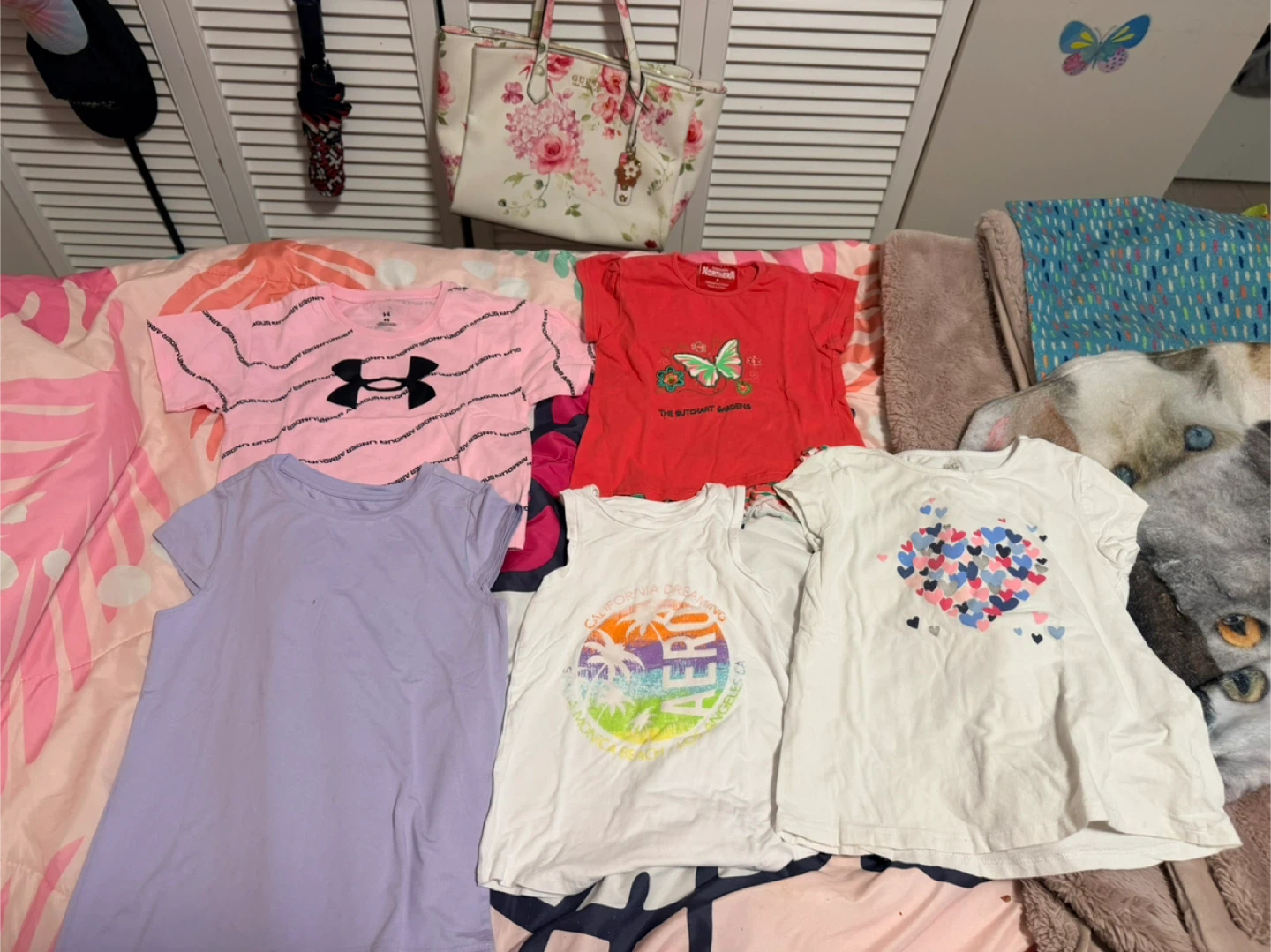 Kids' 5 pieces of T-Shirt Bundle - Under Armour, More Size 6
