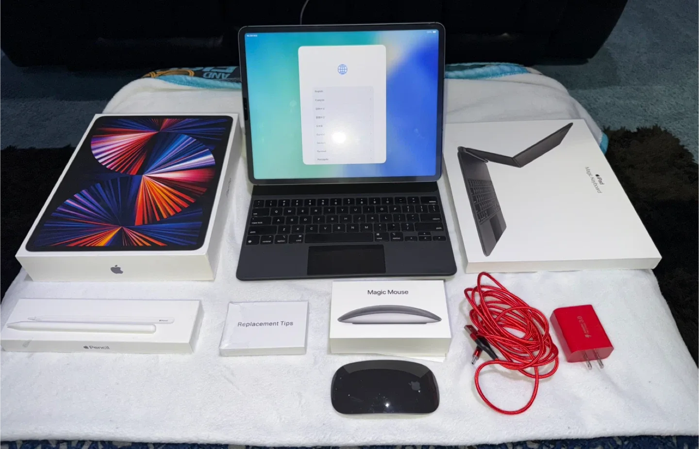 Apple 12.9-inch iPad Pro - 5th Gen(WiFi + Cellular, 128GB) $1400