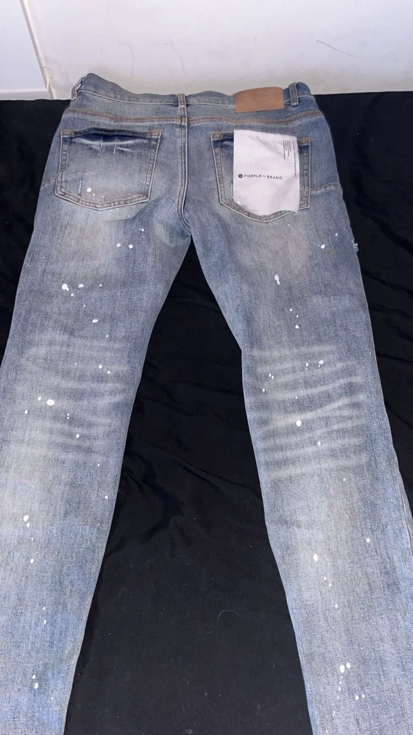 Purple Brand Distressed Denim Jeans