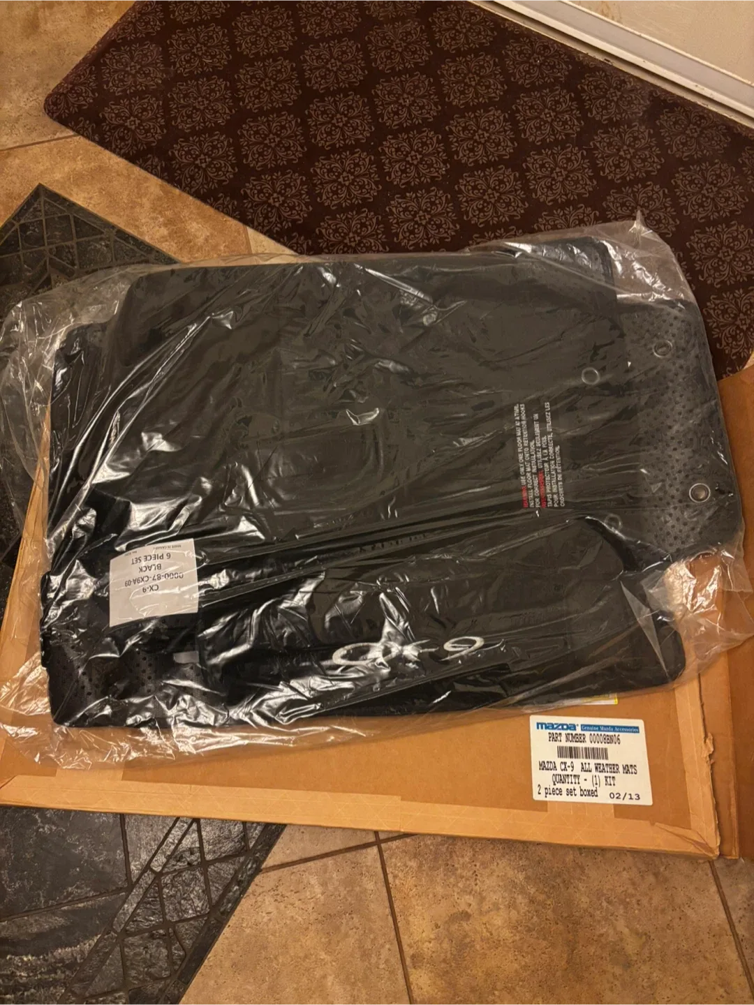 Mazda CX-9 (2013) All Weather Mats - New in Box!