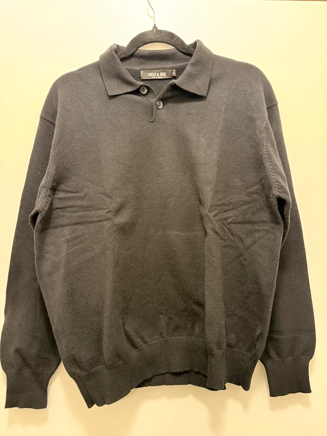 Black Collared Sweater
