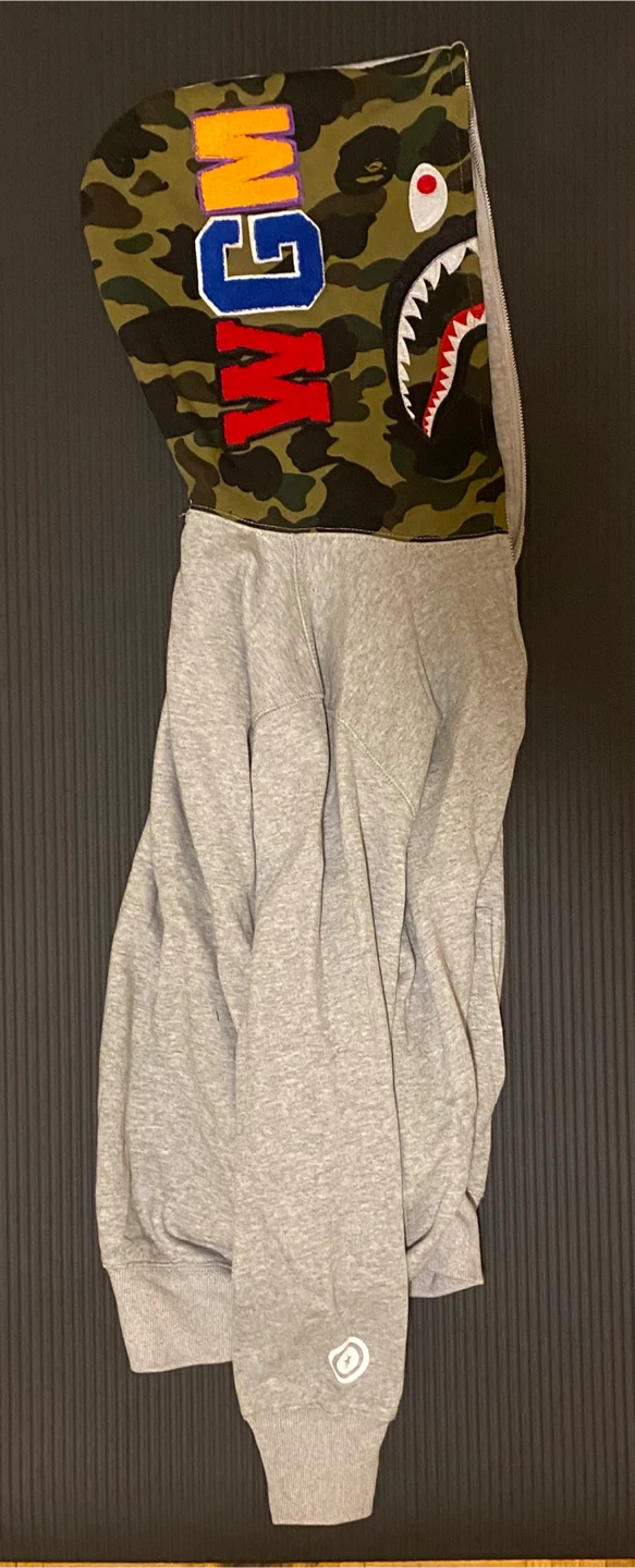 BAPE Grey Camo Hoodie - photo 2