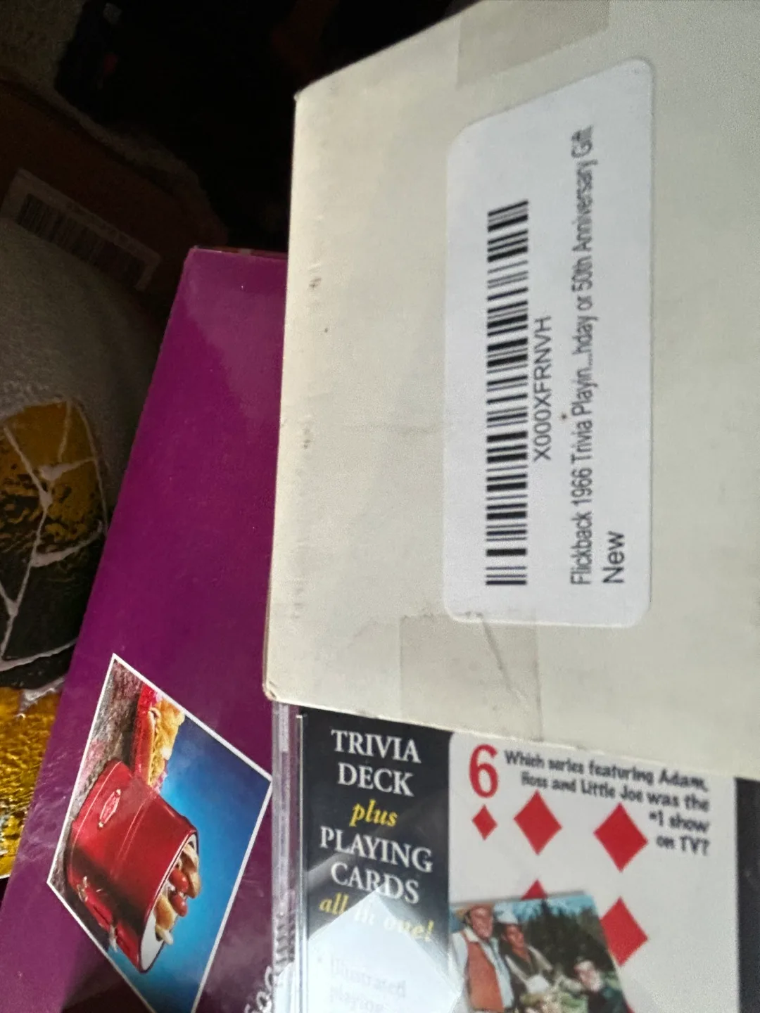 New Flickback 1966 Trivia Challenge Playing Cards image indicator(3)