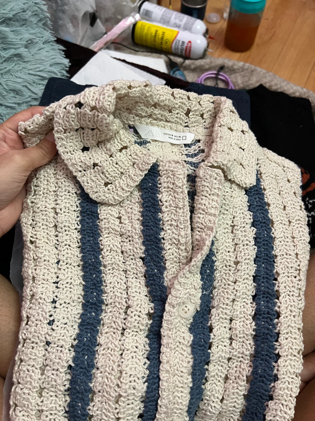 Zara Knit Cardigan - Size M - photo 3