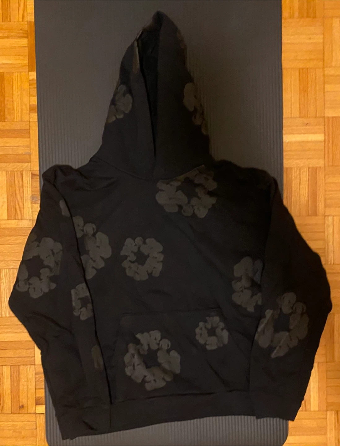 Denim Tears Black on Black Hoodie
